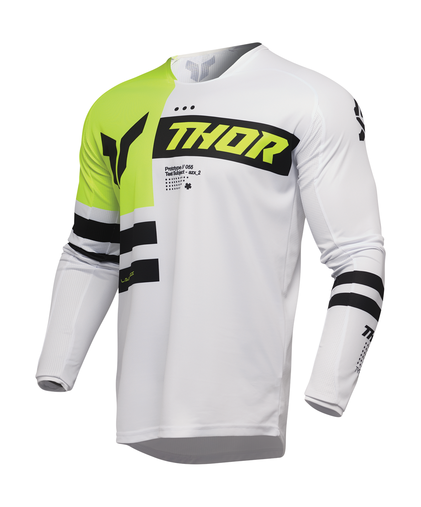 Thor Motocross Jersey Launchmode Dozer - Acid / Black