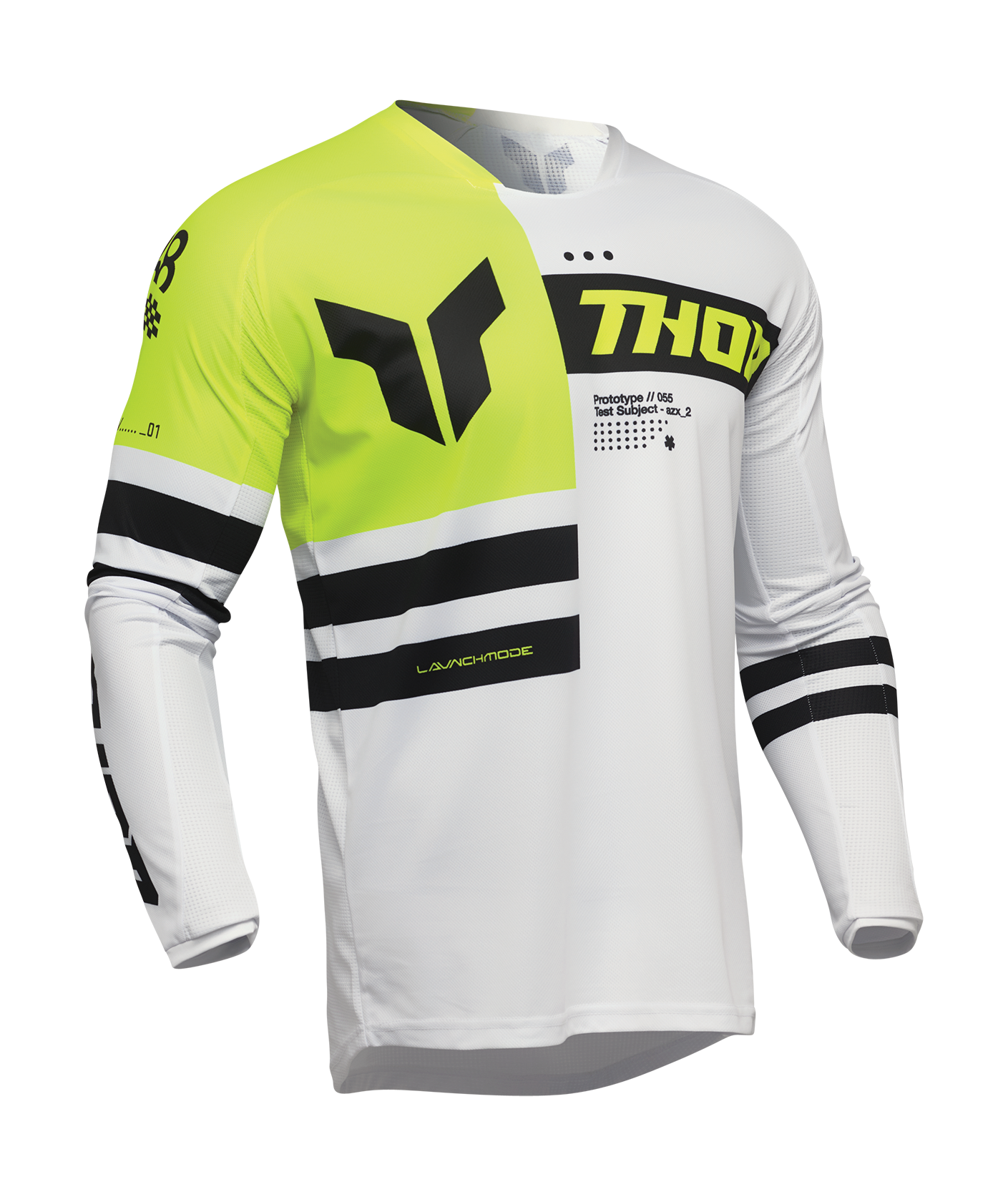 Thor Motocross Jersey Launchmode Dozer - Acid / Black