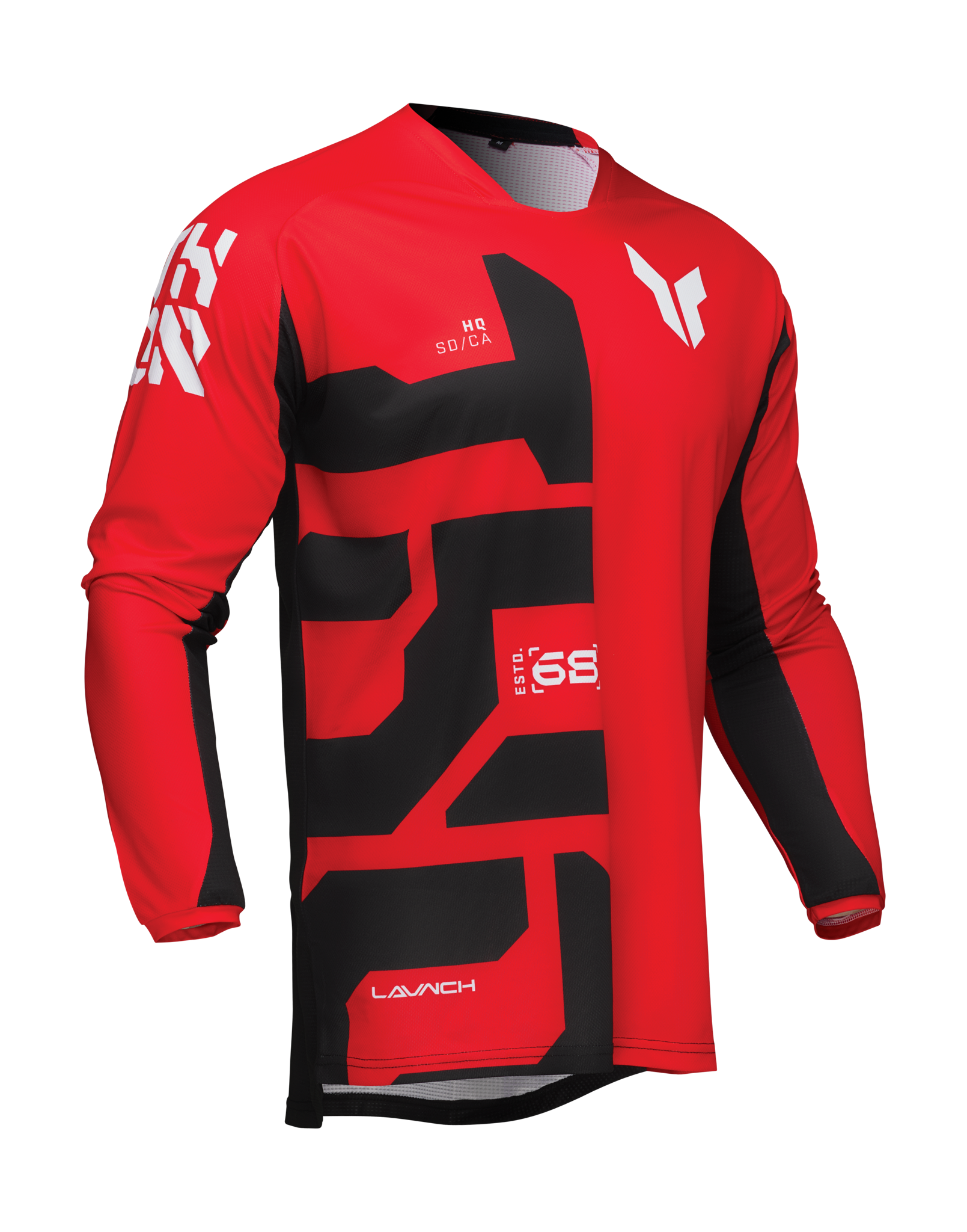 Thor Motocross Jersey Launchmode Forge - Red