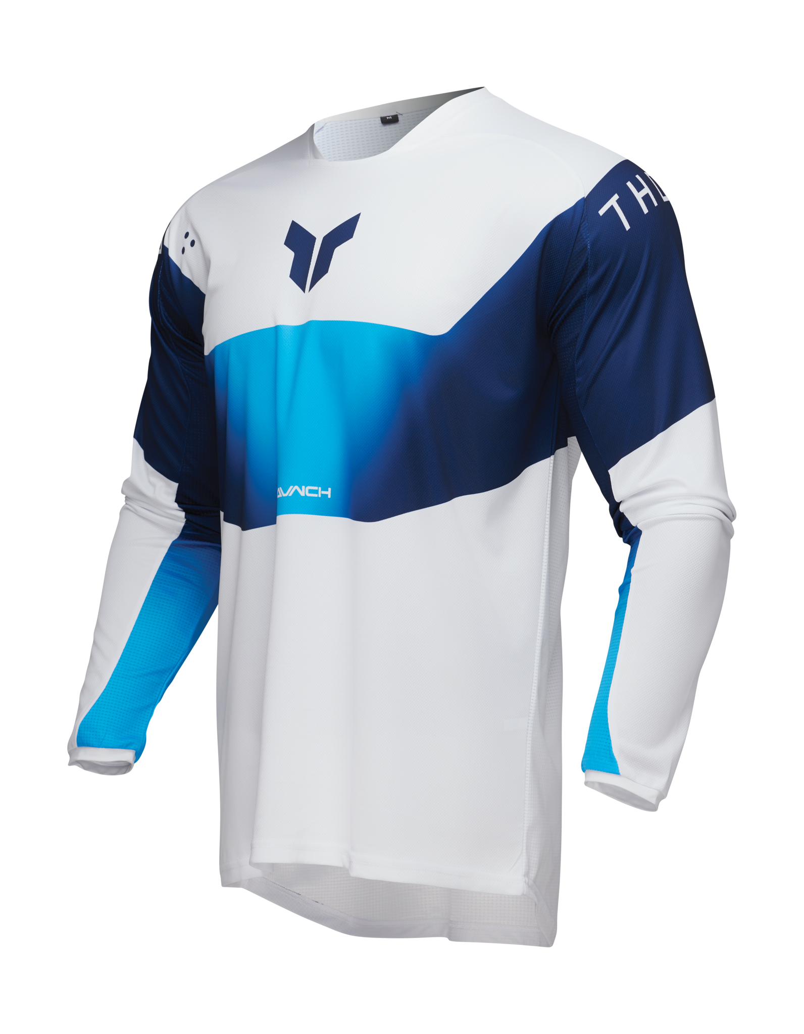 Thor Motocross Jersey Launchmode Storm - White