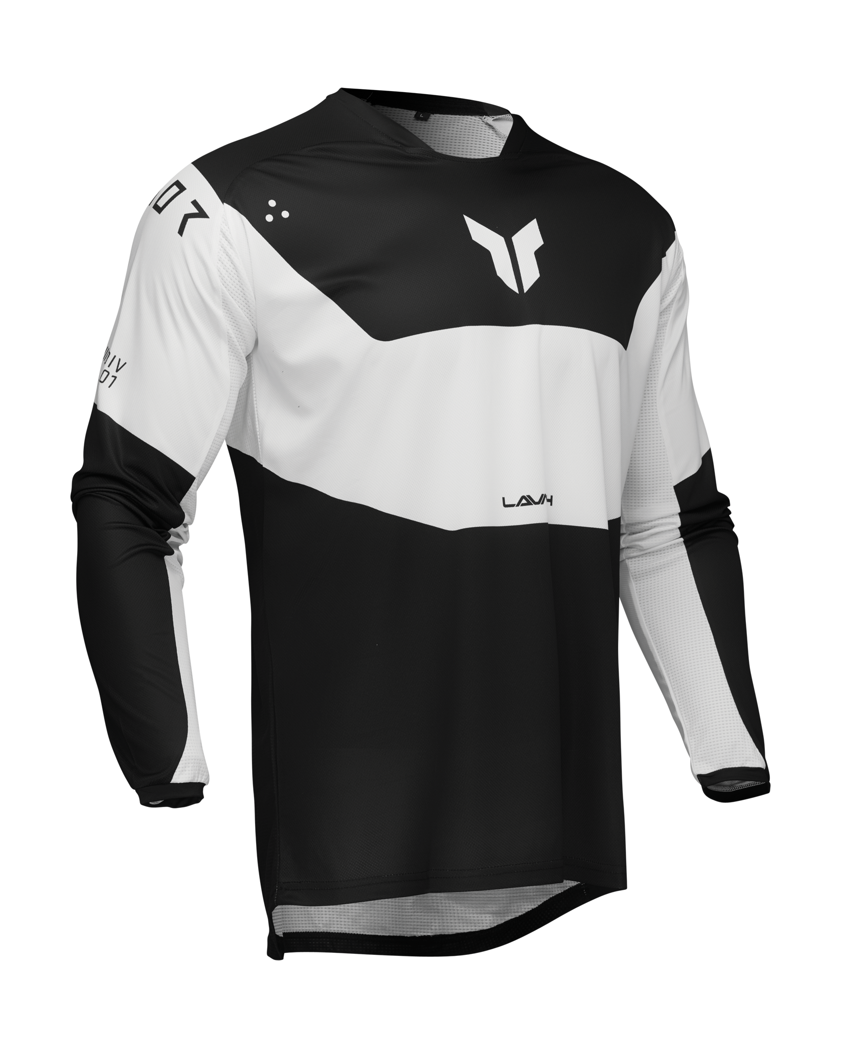 Thor Motocross Jersey Launchmode Storm - Black