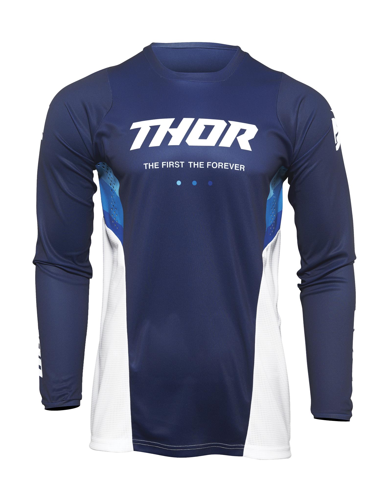 Thor Motocross Jersey Pulse React - Navy / White