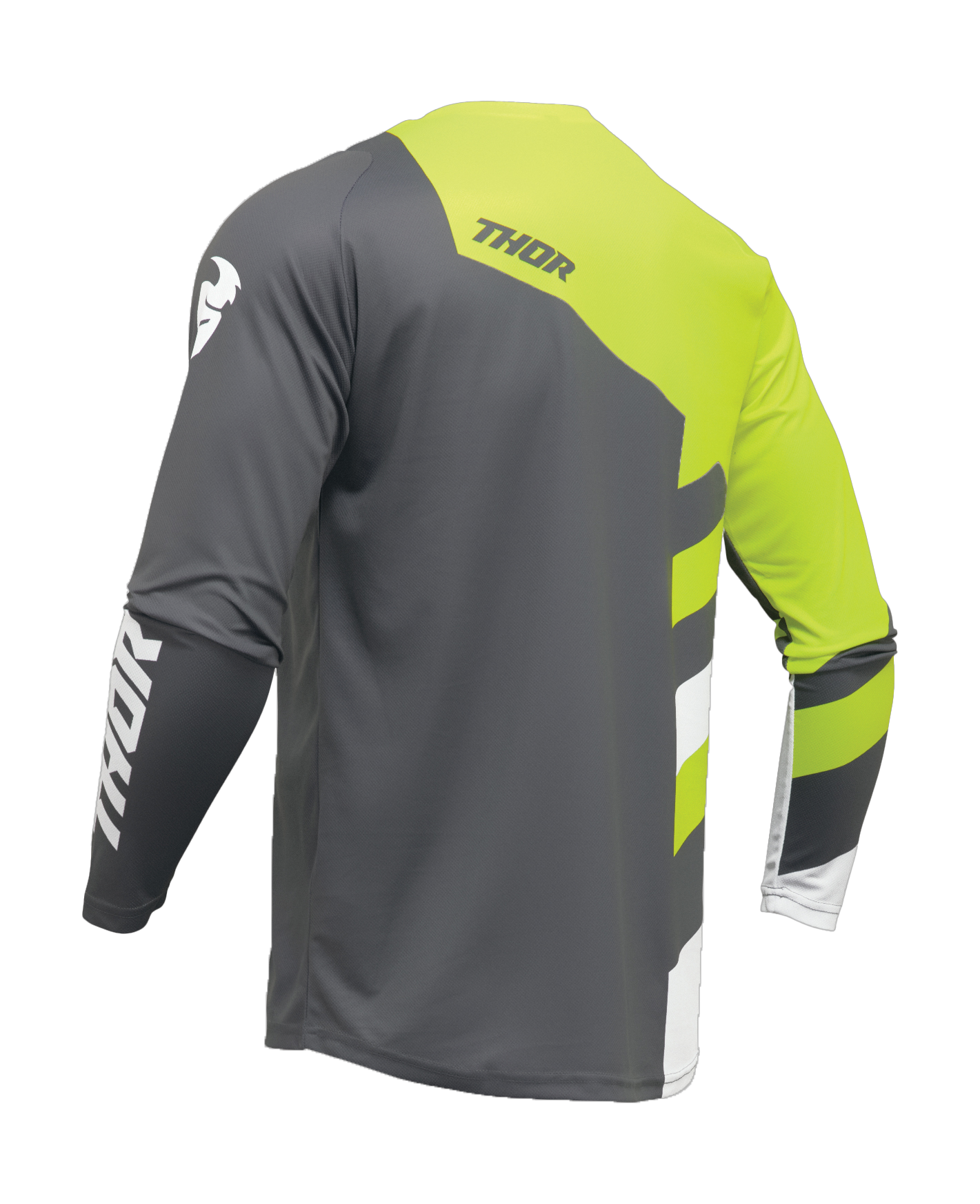 Thor Motocross Jersey Sector Checker - Charcoal / Acid