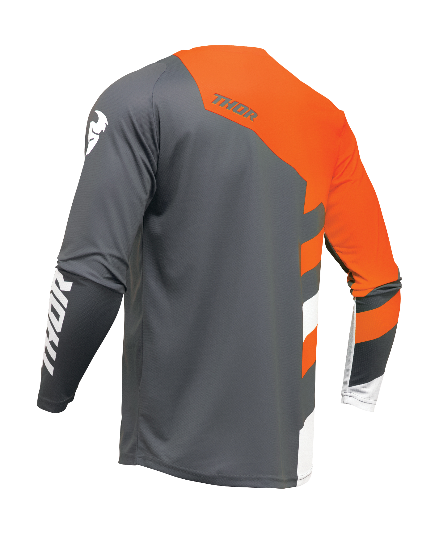 Thor Motocross Jersey Sector Checker - Charcoal / Orange