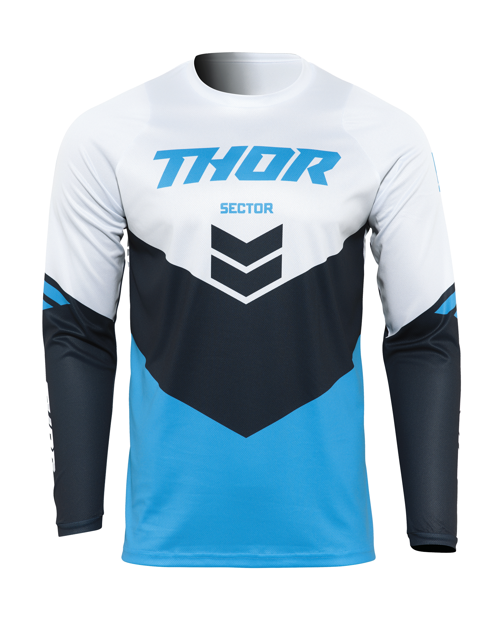 Thor Motocross Jersey Sector Chev - Blue / Midnight