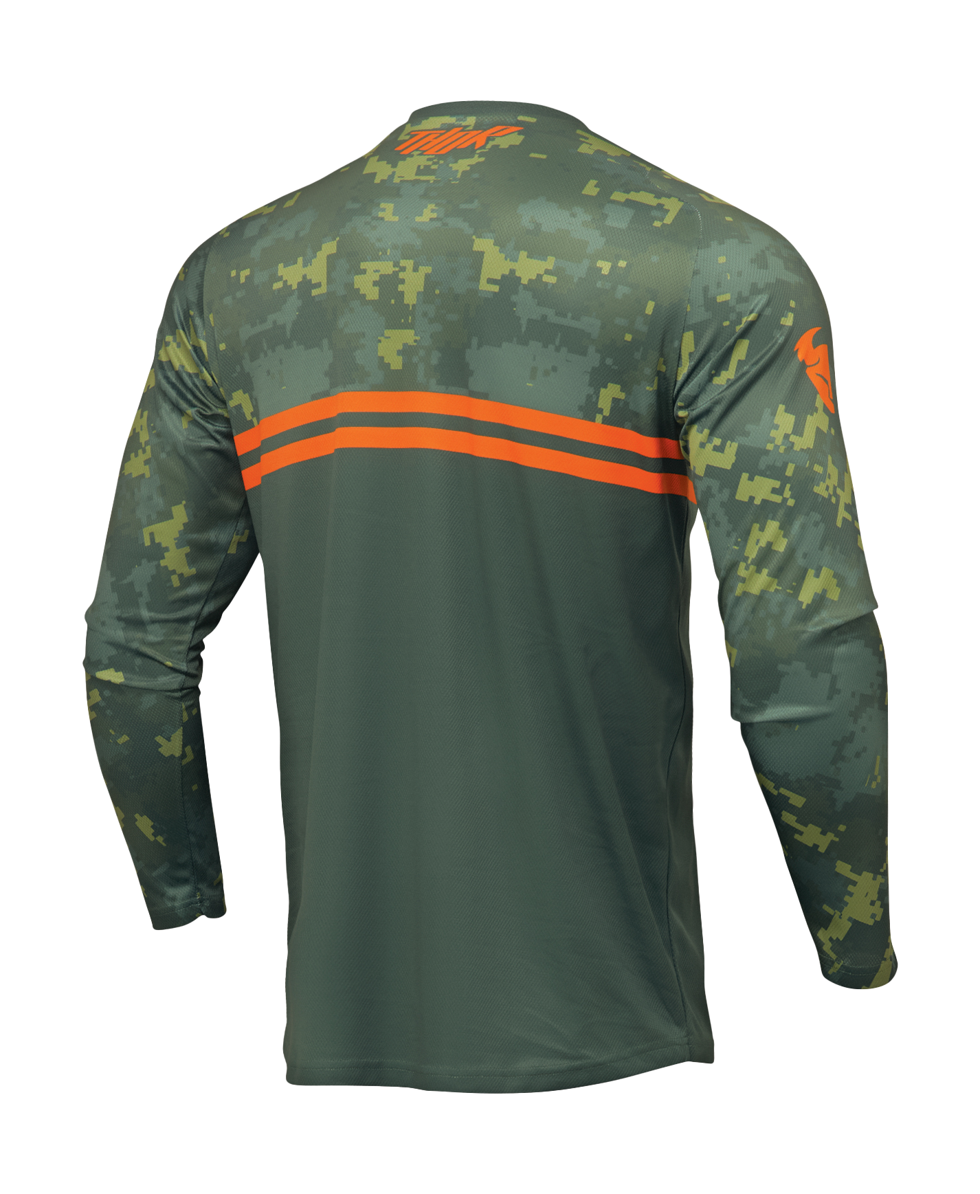 Thor Motocross Jersey Sector Digi - Forest Green / Camo