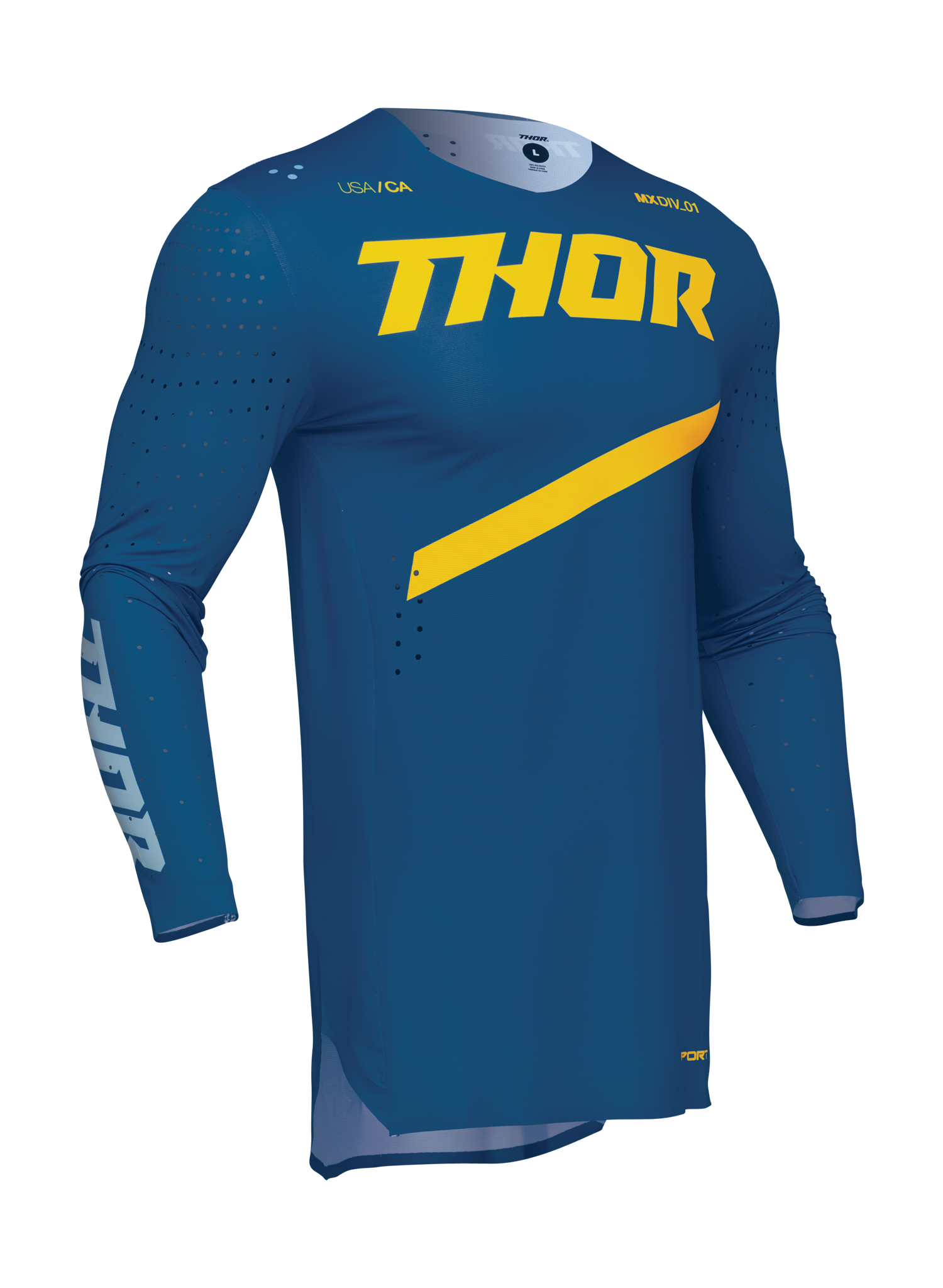 Thor Motocross Jersey Sportmode Brave - Blue