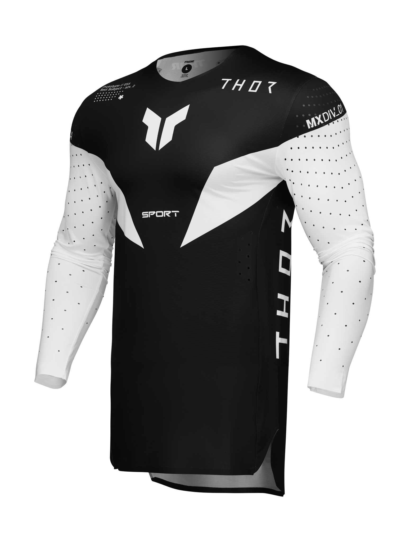 Thor Motocross Jersey Sportmode Strike - Black