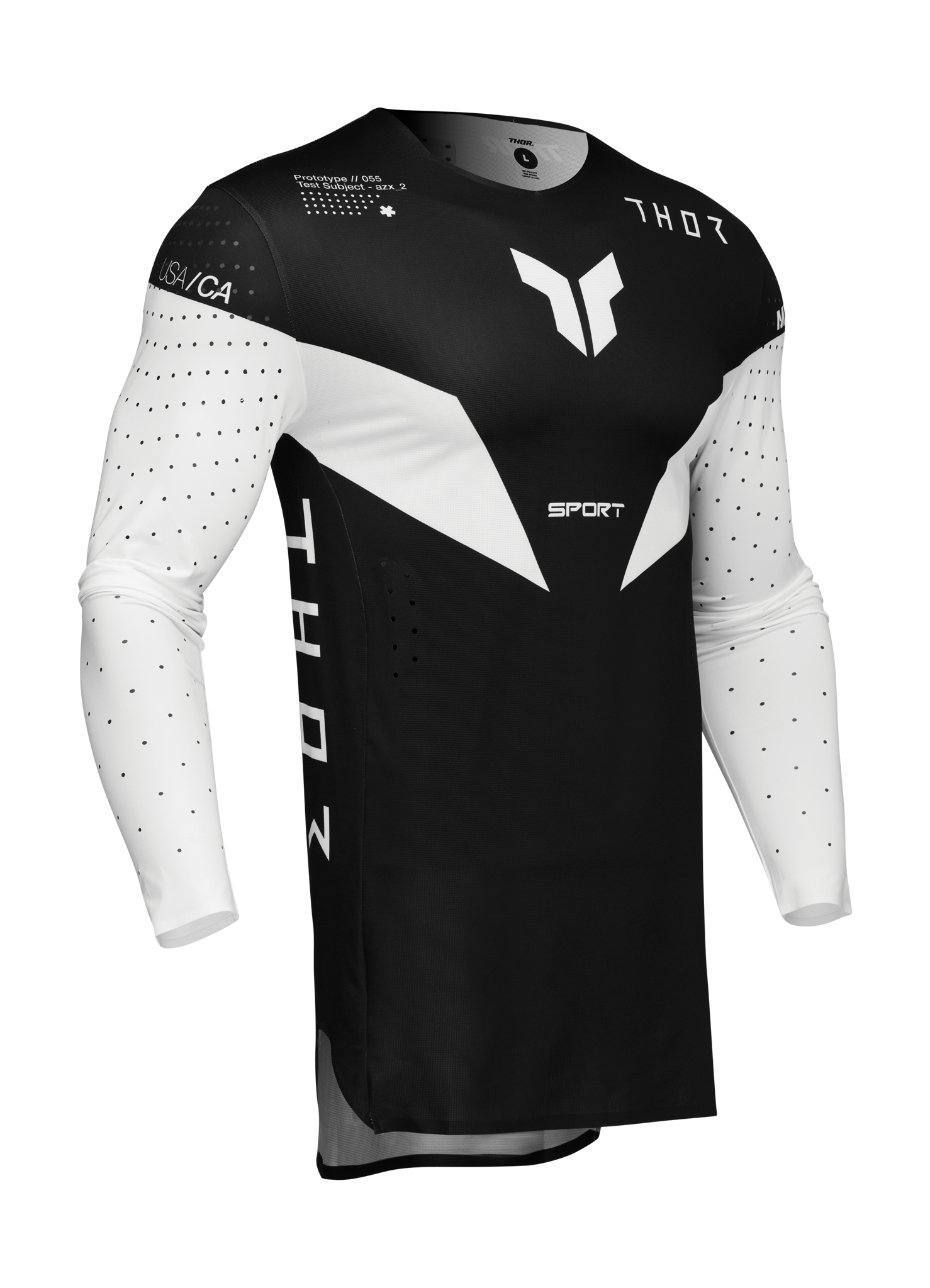 Thor Motocross Jersey Sportmode Strike - Black