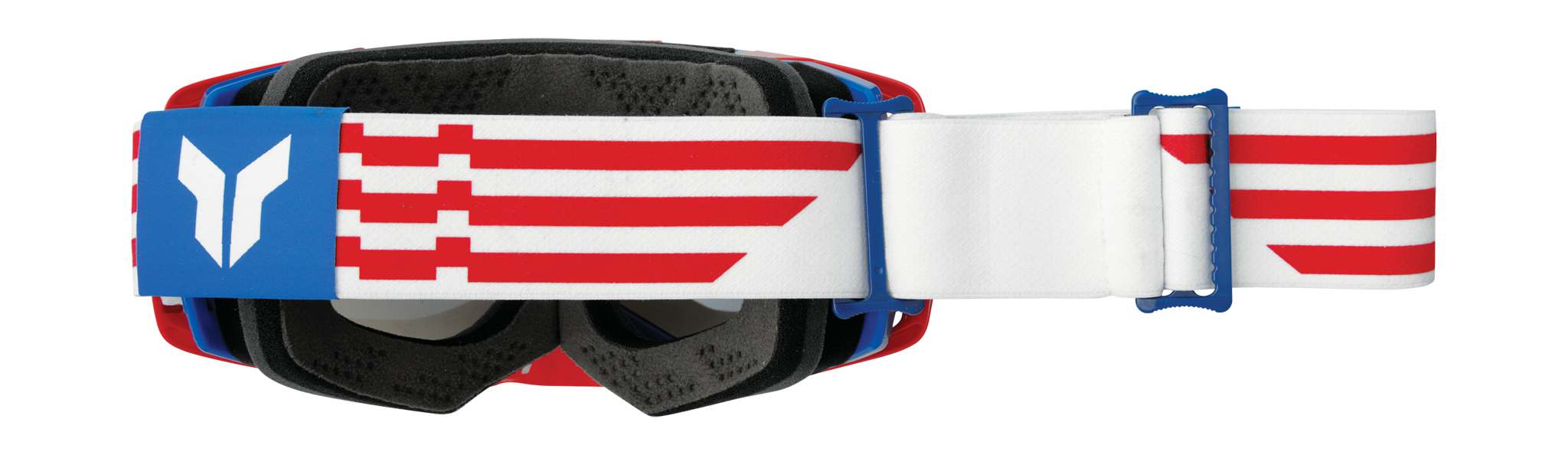 Thor Motocross Goggle Activate Patriot - Red / White / Blue - Mirror Blue