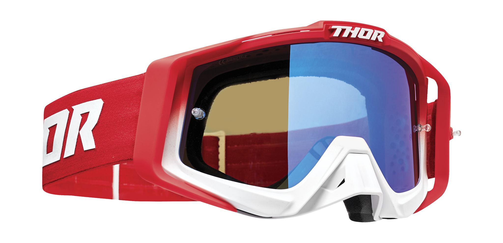 Thor Motocross Goggle Sniper Pro Fader - Red - Blue