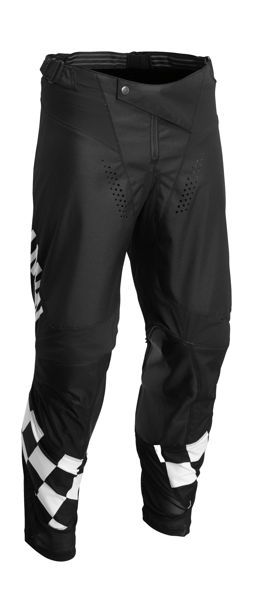 Thor Motocross Pants 2026 Hallman Differ Cheq - Black / White
