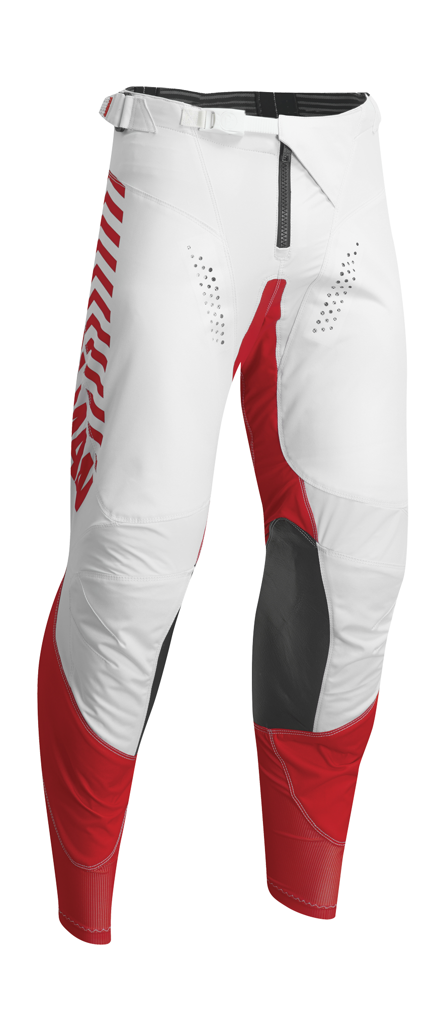 Thor Motocross Pants 2026 Hallman Differ Slice - White / Red