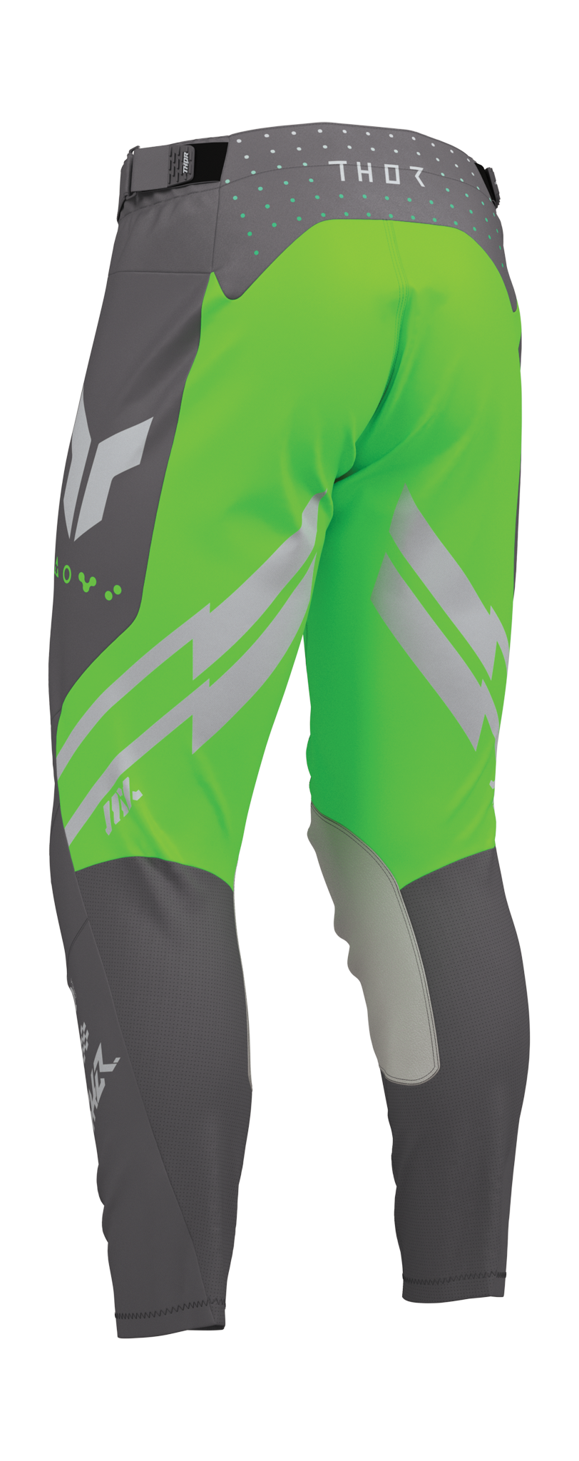 Thor Motocross Pants 2026 Launchmode Futura - Charcoal / Green
