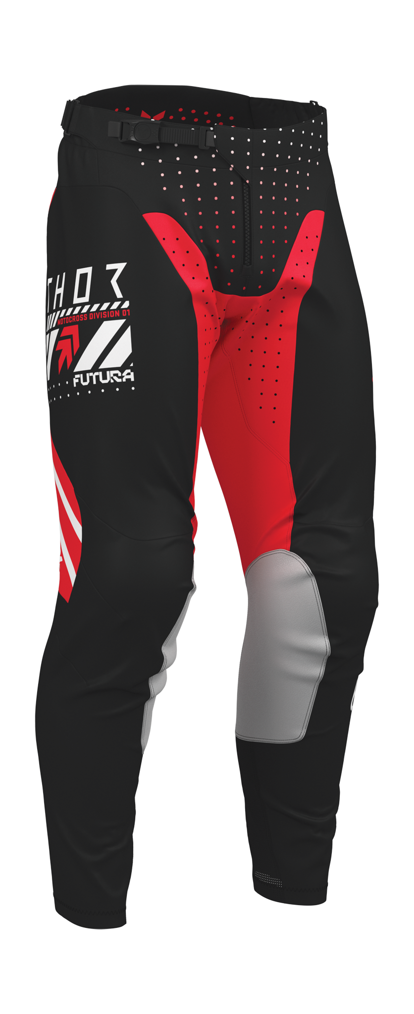 Thor Motocross Pants 2026 Launchmode Futura - Black / Red