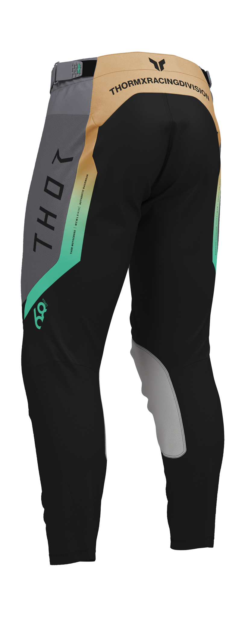 Thor Motocross Pants 2026 Launchmode Vented Raptor - Black / Charcoal