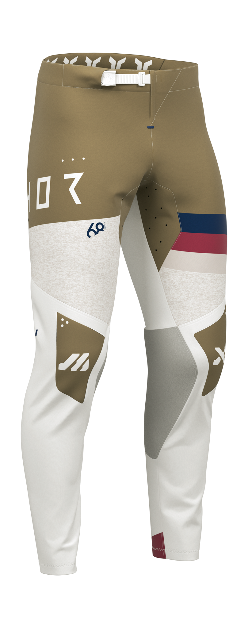 Thor Motocross Pants 2026 Sportmode Leaque - White / Copper