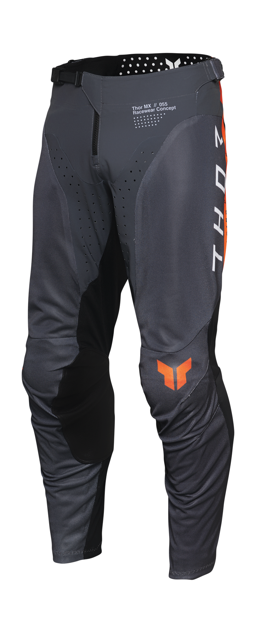 Thor Motocross Pants Launchmode Air Raid - Charcoal / Black
