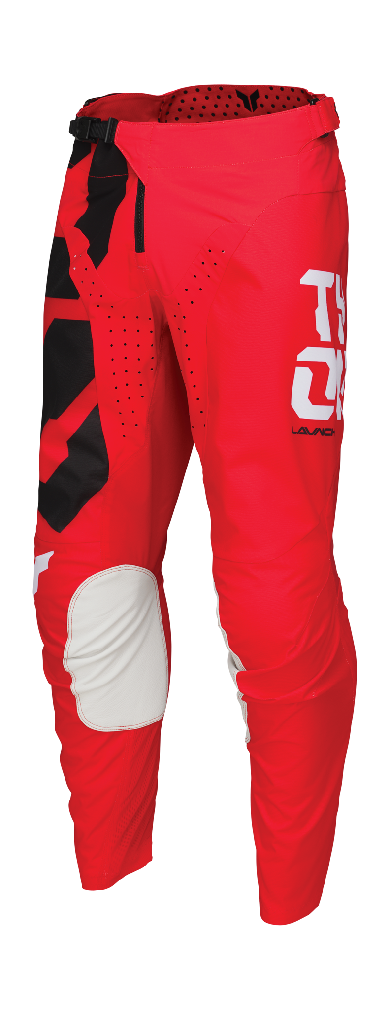 Thor Motocross Pants Launchmode Forge - Red