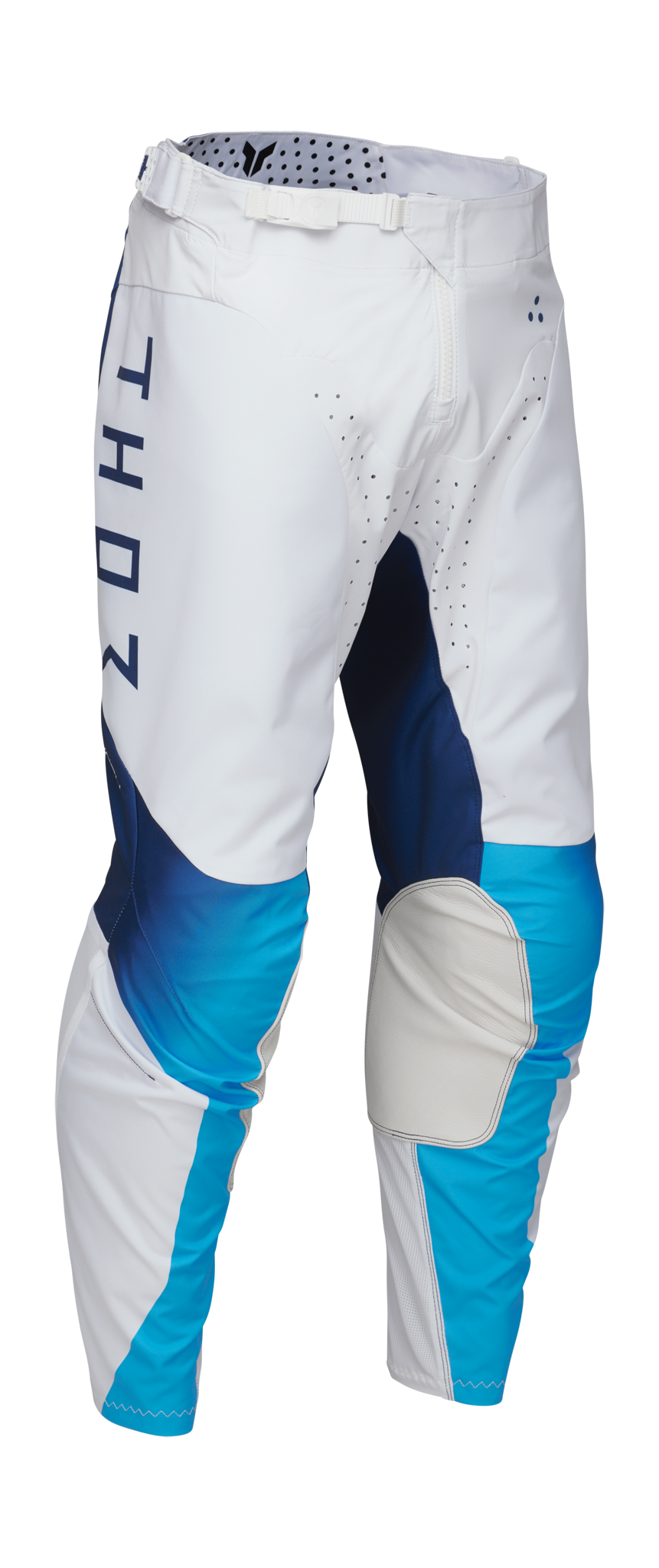 Thor Motocross Pants Launchmode Storm - White