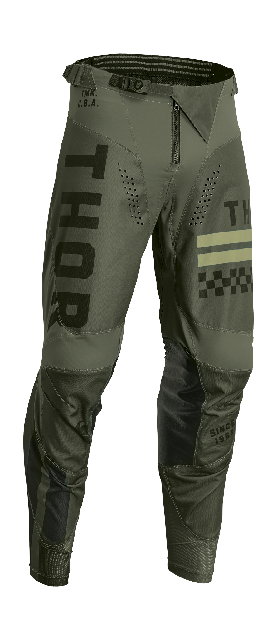 Thor Motocross Pants Pulse Combat - Army / Black