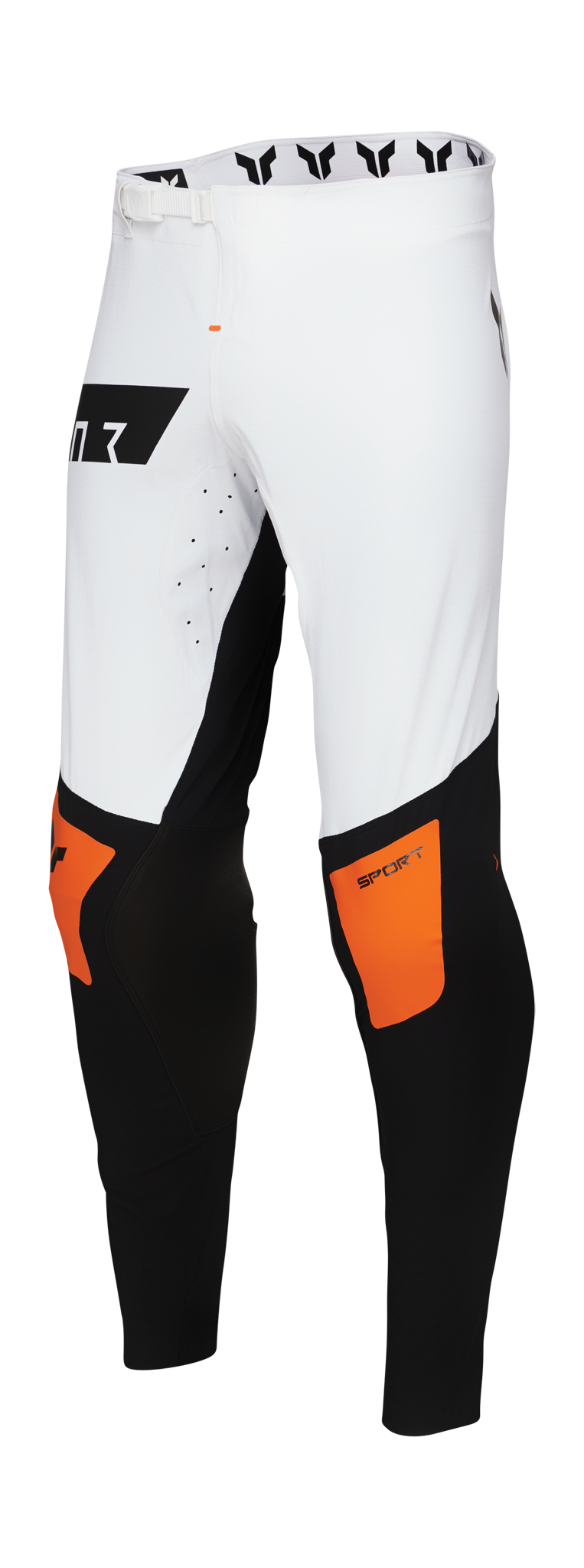 Thor Motocross Pants Sportmode Rogue - White / Orange