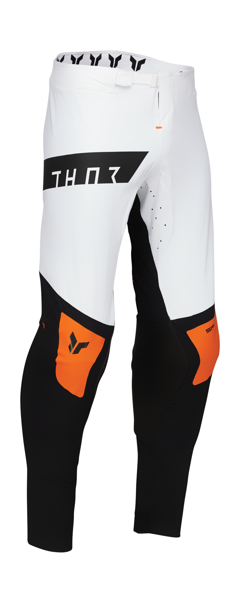 Thor Motocross Pants Sportmode Rogue - White / Orange