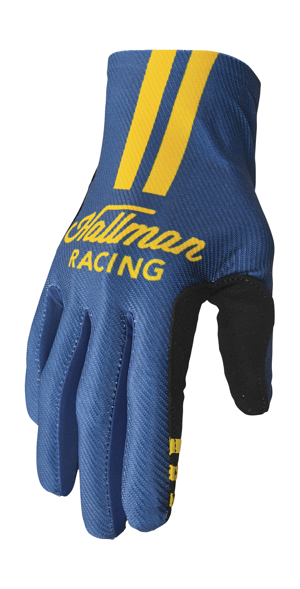 Thor Motocross Gloves 2026 Hallman Mainstay Slice - Navy / Lemon