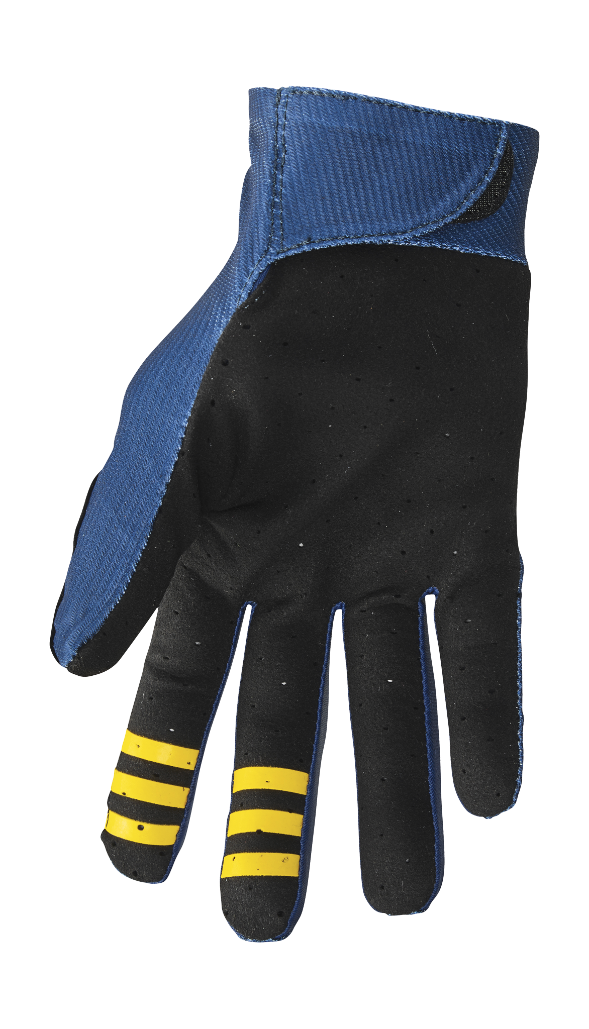 Thor Motocross Gloves 2026 Hallman Mainstay Slice - Navy / Lemon