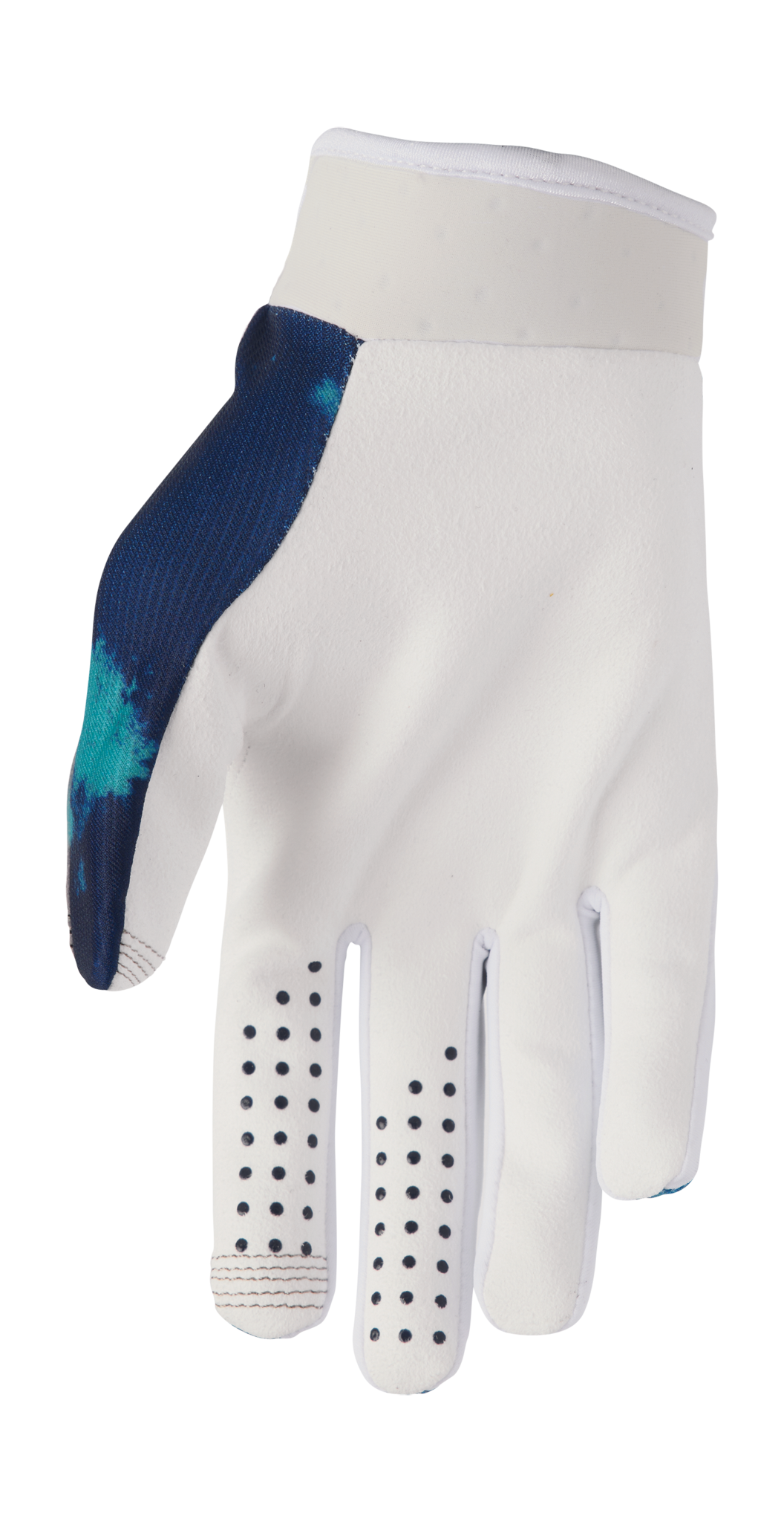 Thor Motocross Gloves 2026 Launchmode Bleach - White / Aqua