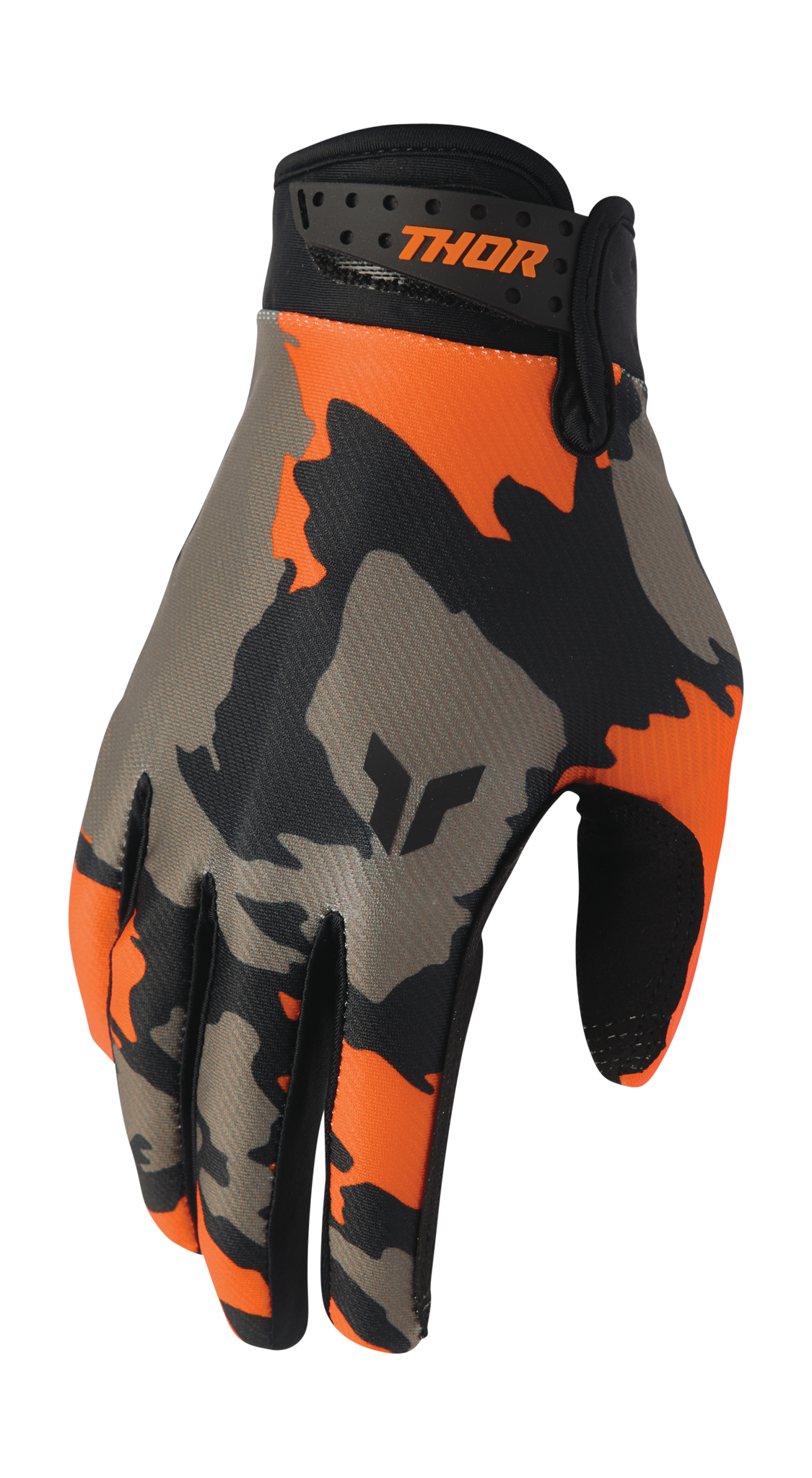 Thor Motocross Gloves 2026 Launchmode Hunter - Orange / Black
