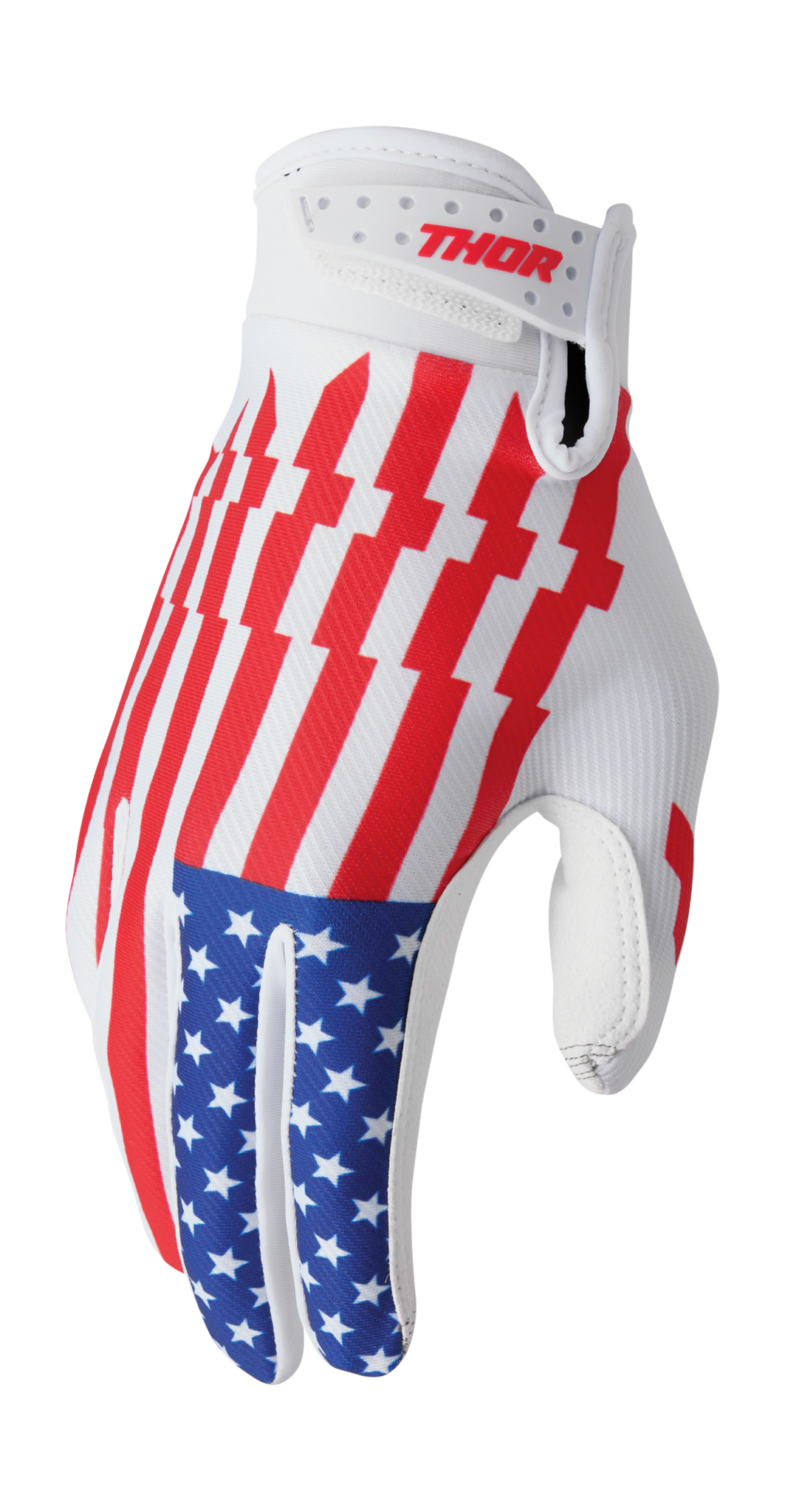 Thor Motocross Gloves 2026 Launchmode - Patriot