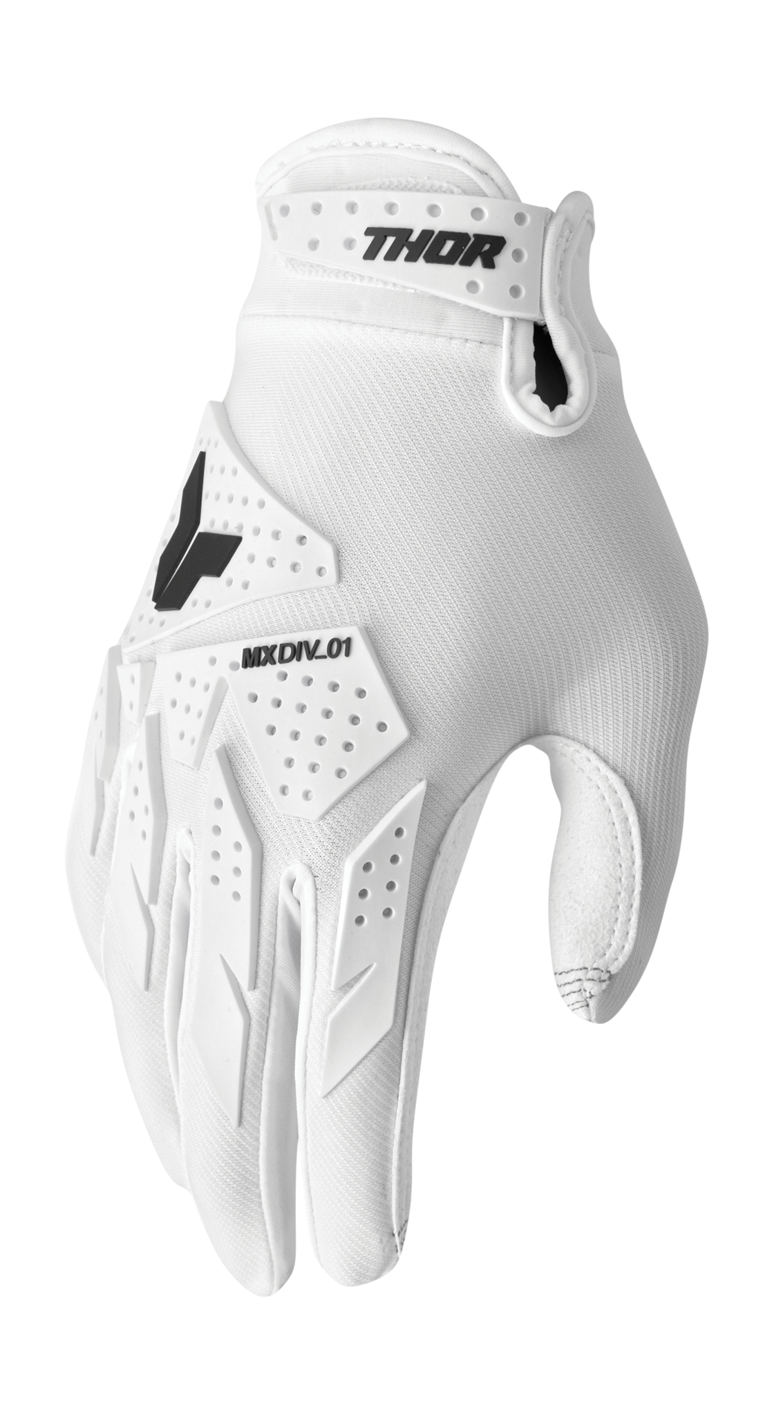 Thor Motocross Gloves 2026 Launchmode XP - White