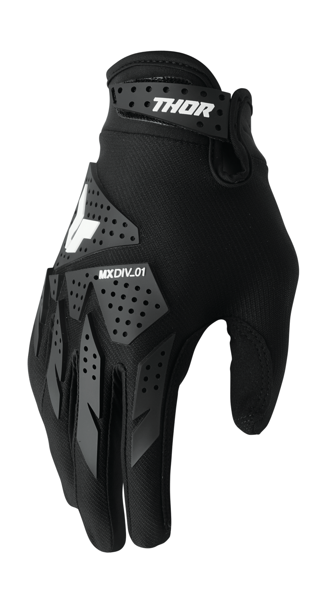 Thor Motocross Gloves 2026 Launchmode XP - Black