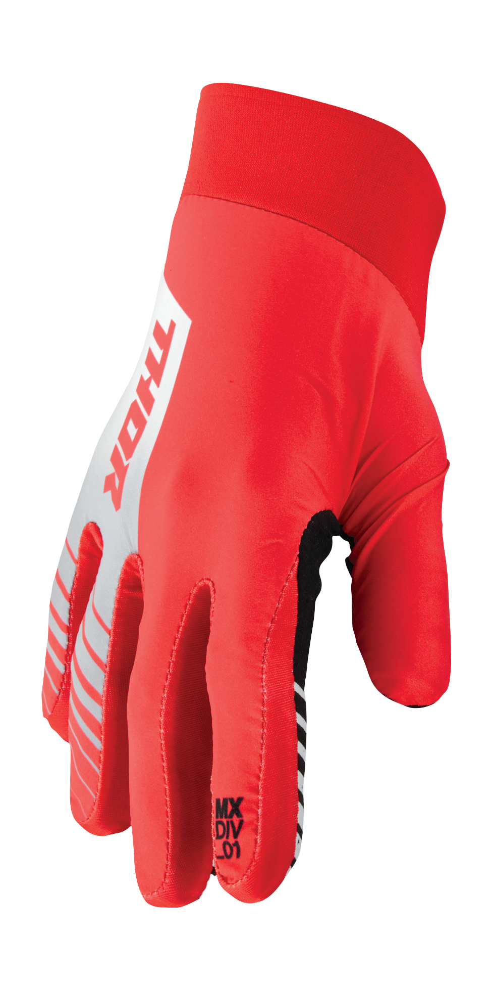 Thor Motocross Gloves Agile Analog - Red / White