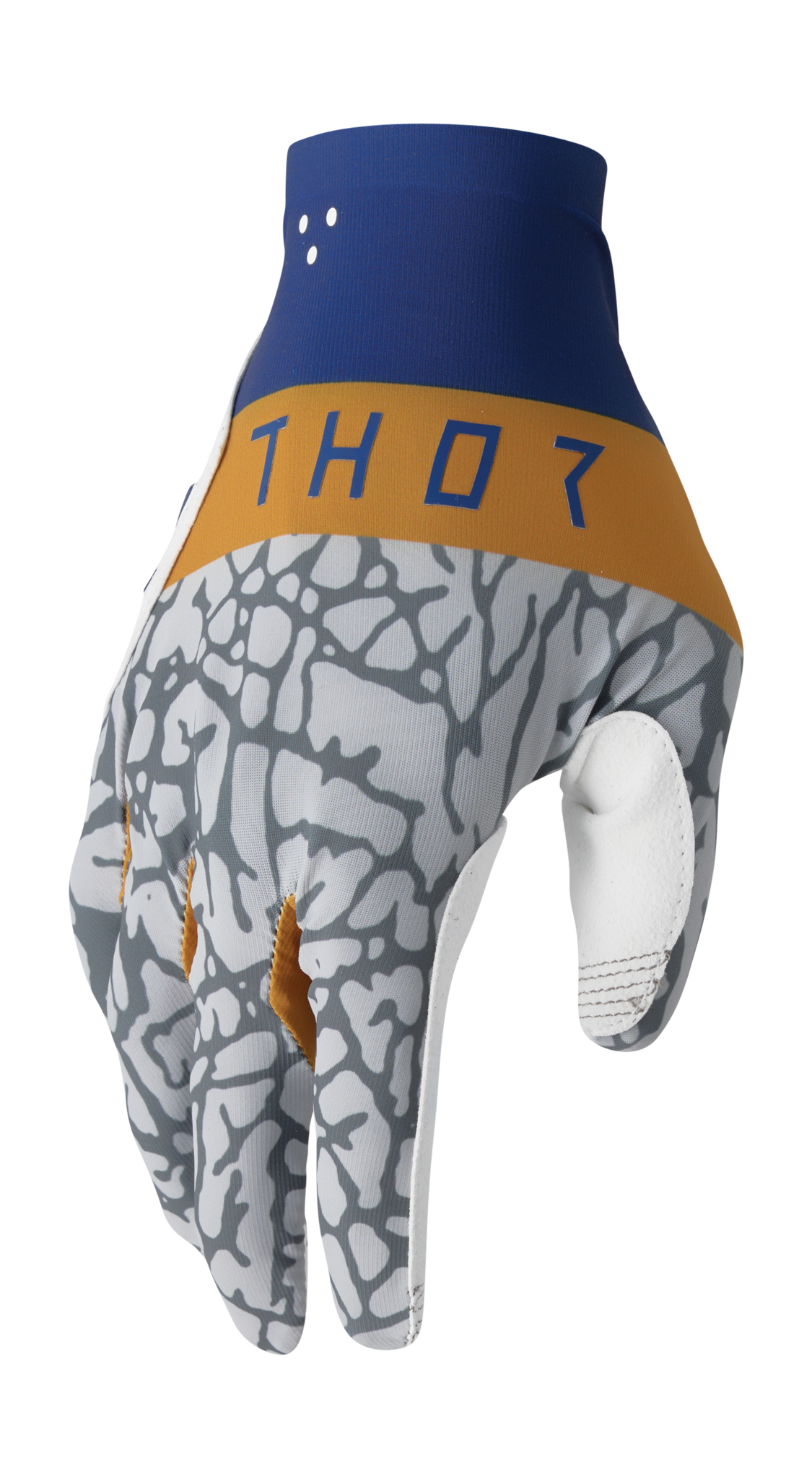 Thor Motocross Gloves Sportmode Bravo - Navy / Copper