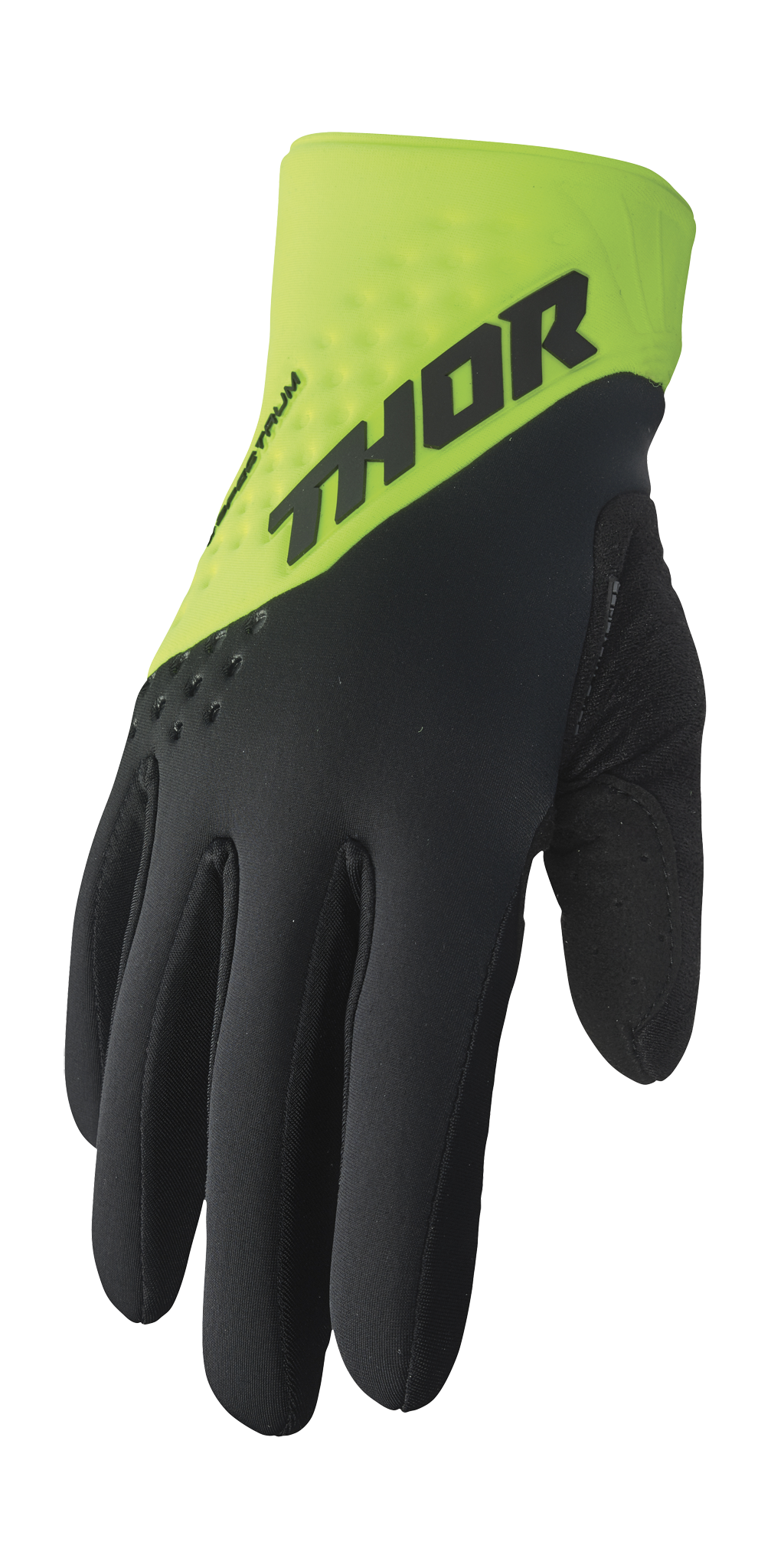Thor Motocross Gloves Winter 2026 Spectrum Cold - Acid / Black
