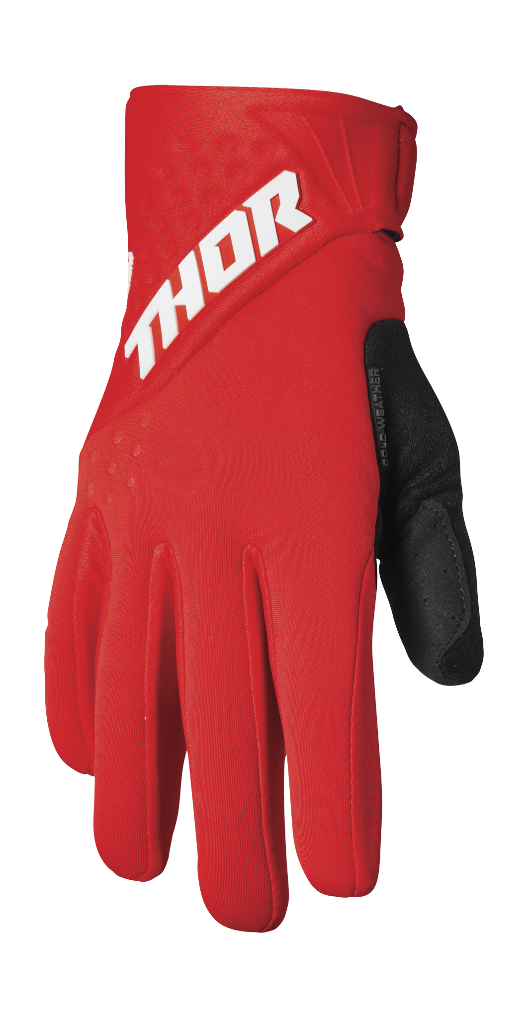 Thor Motocross Gloves Winter 2026 Spectrum Cold - Red / White