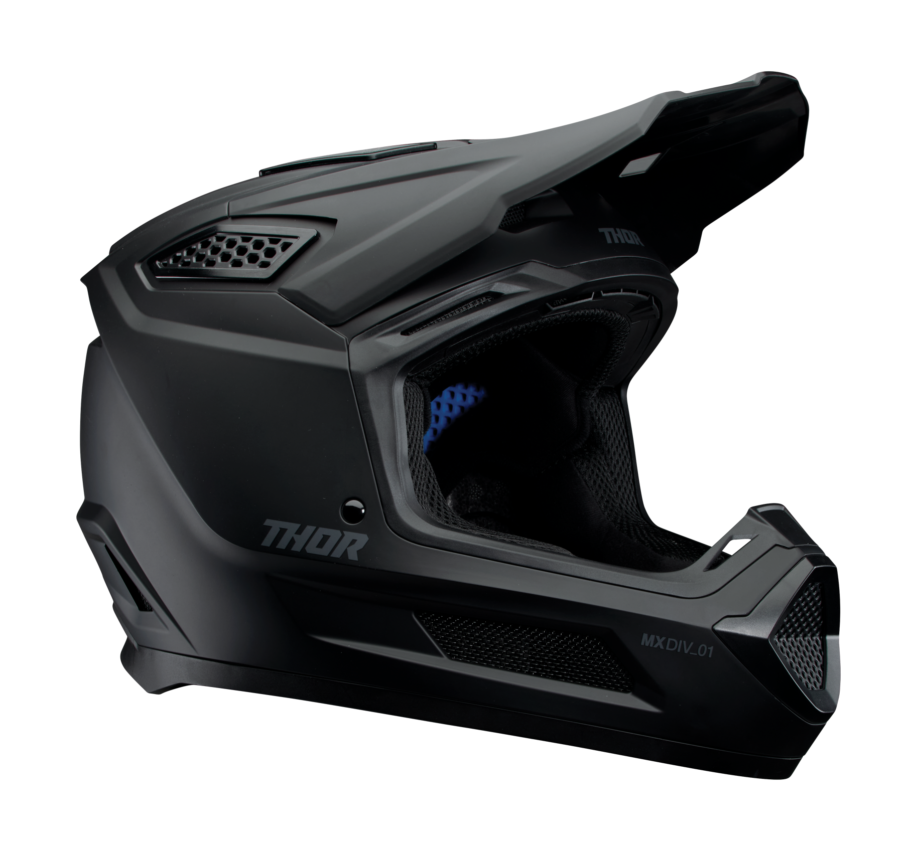 Thor Motocross Helmet Fleet - Blackout