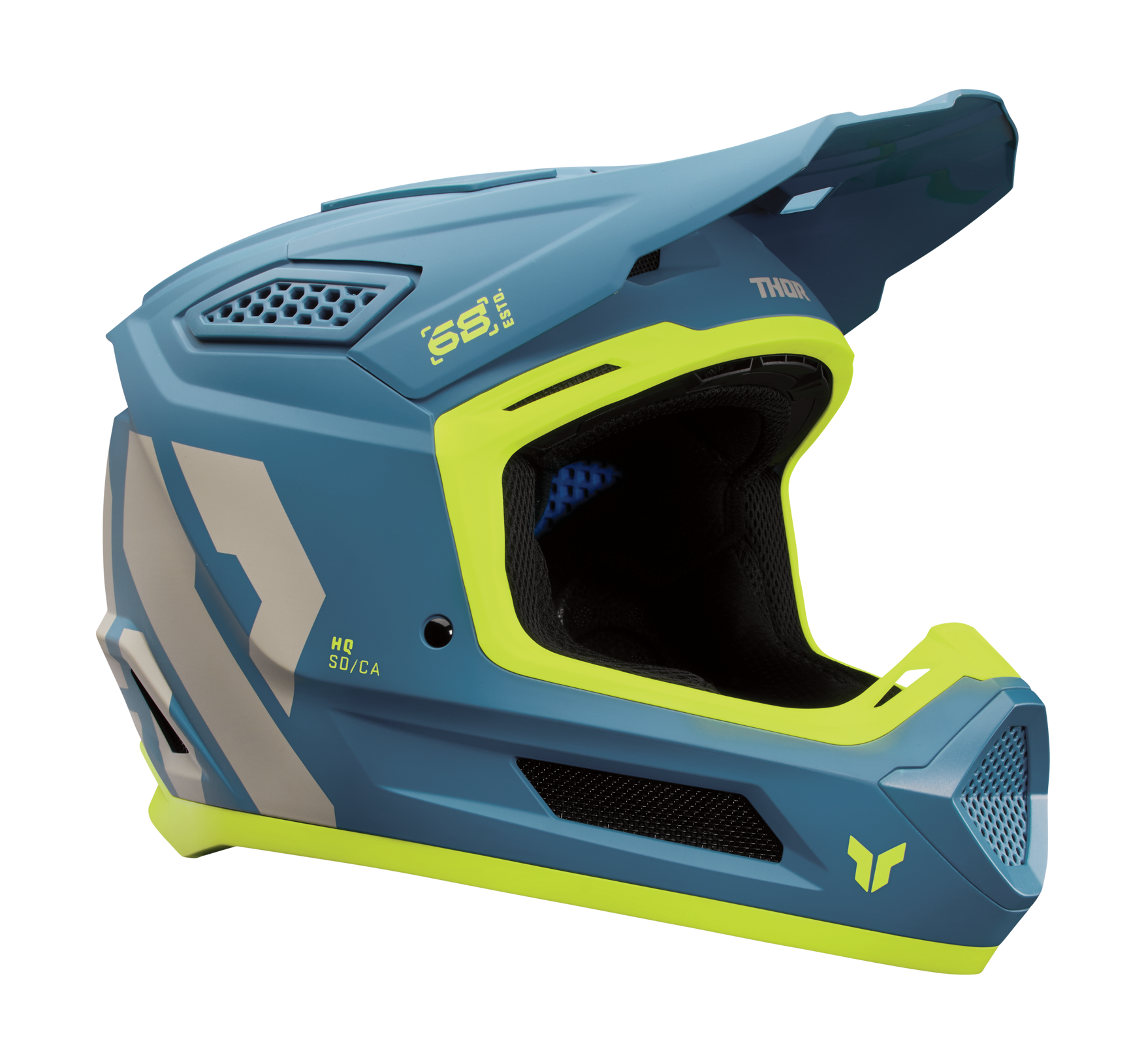 Thor Motocross Helmet Fleet Forge - Blue
