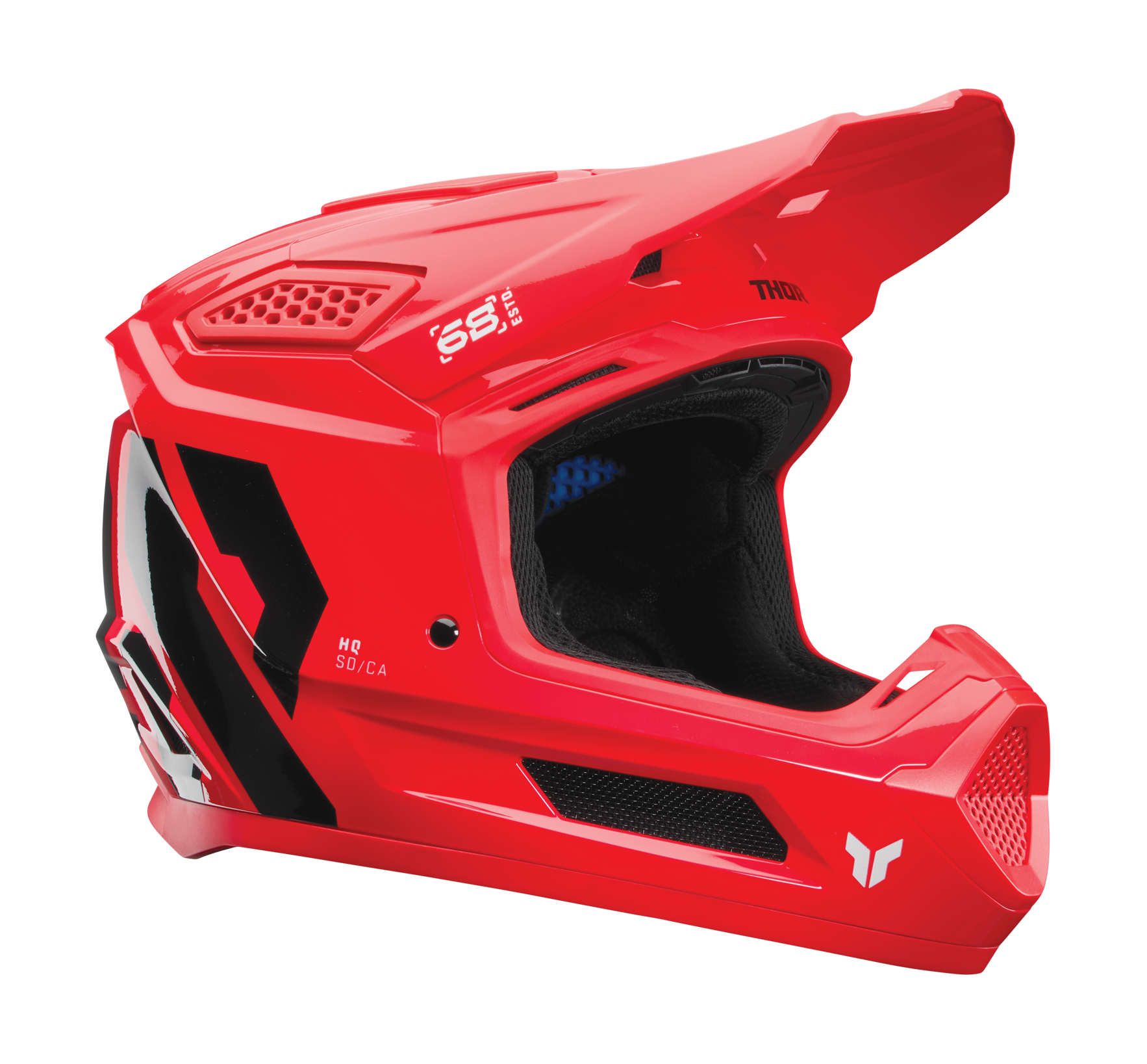 Thor Motocross Helmet Fleet Forge - Red