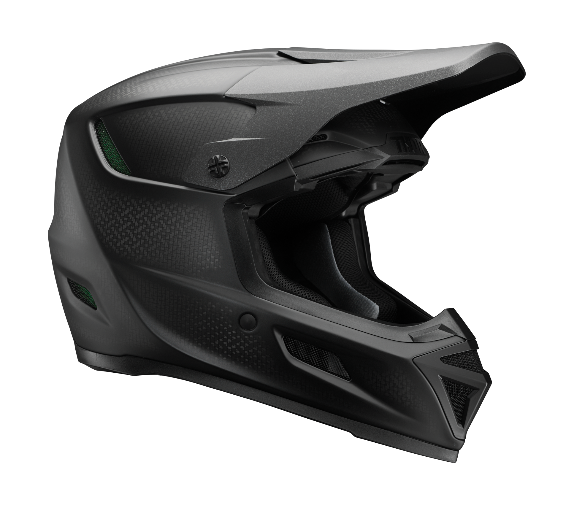 Thor Motocross Helmet Reflex Sport Carbon Stealth - Black