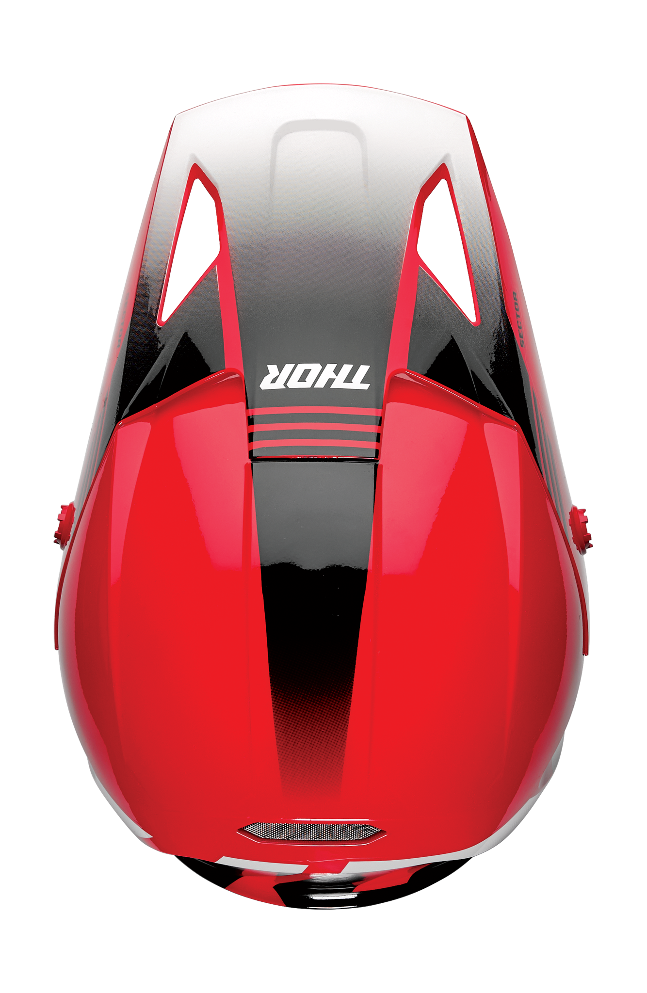 Thor Motocross Helmet Sector 2 Carve - Red / White