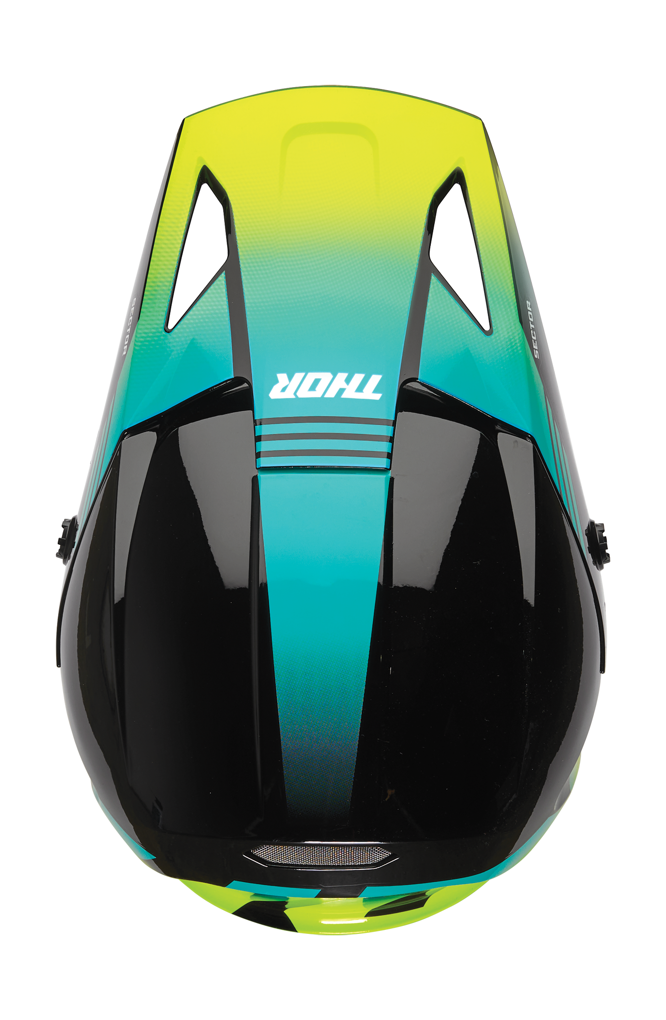 Thor Motocross Helmet Sector 2 Carve - Black / Acid