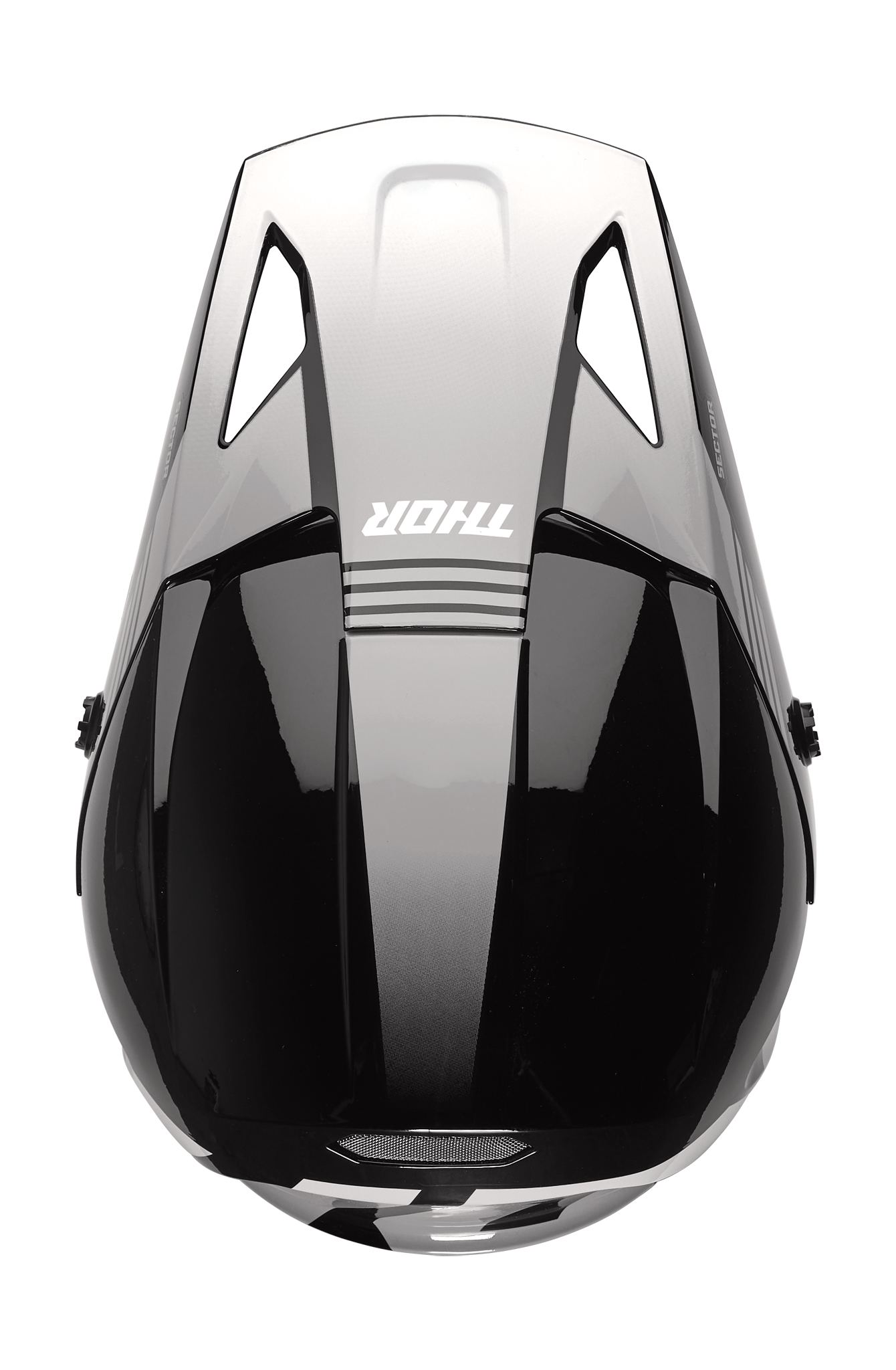 Thor Motocross Helmet Sector 2 Carve - Black / White