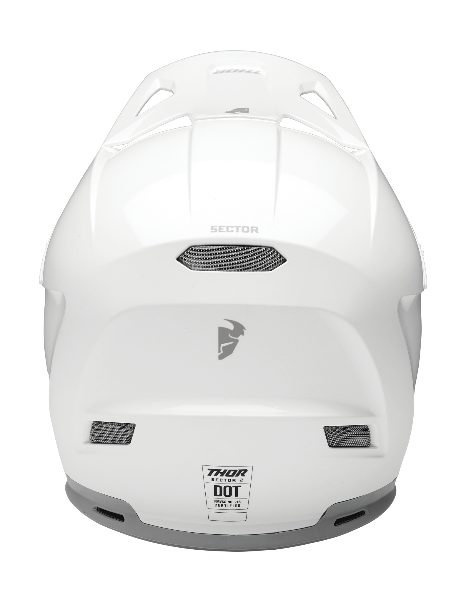 Thor Motocross Helmet Sector 2 Whiteout - White