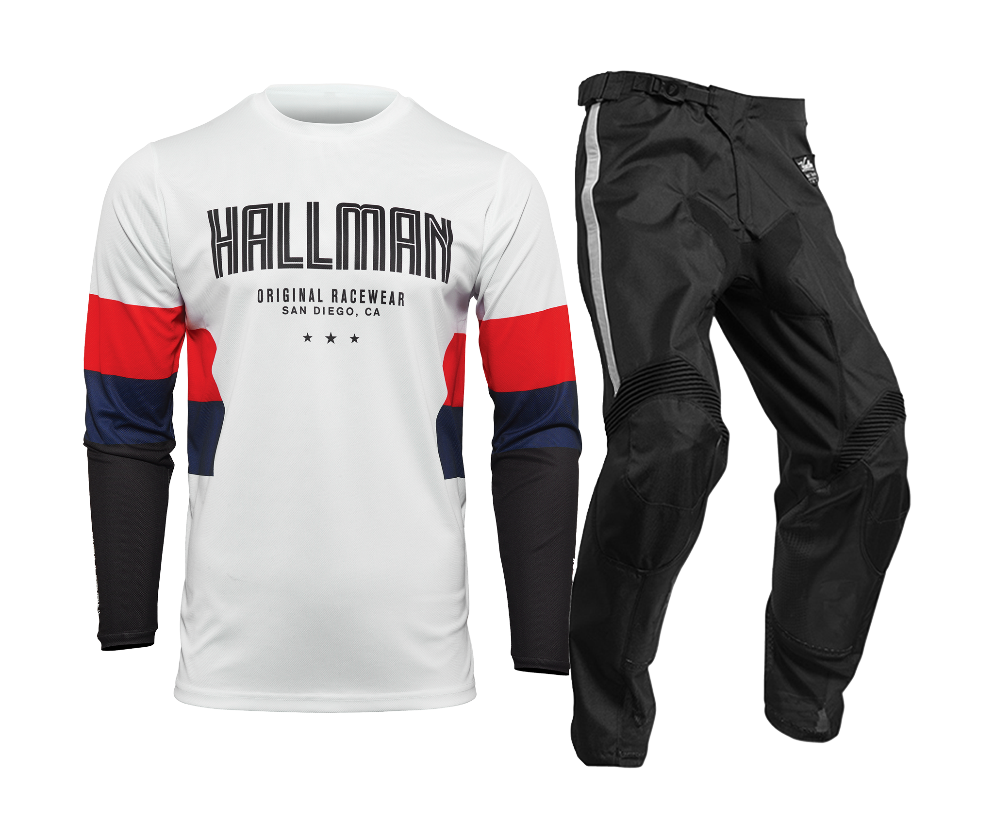 Thor Motocross Gear 2026 Hallman Differ Draft - White / Red / Navy