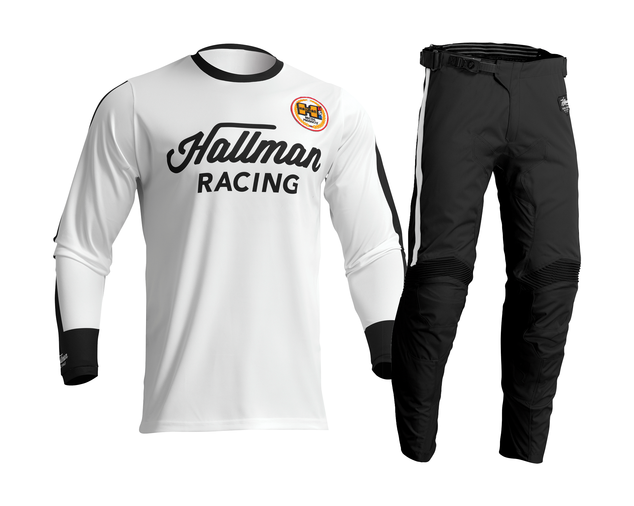 Thor Motocross Gear 2026 Hallman Differ Roosted - White / Black