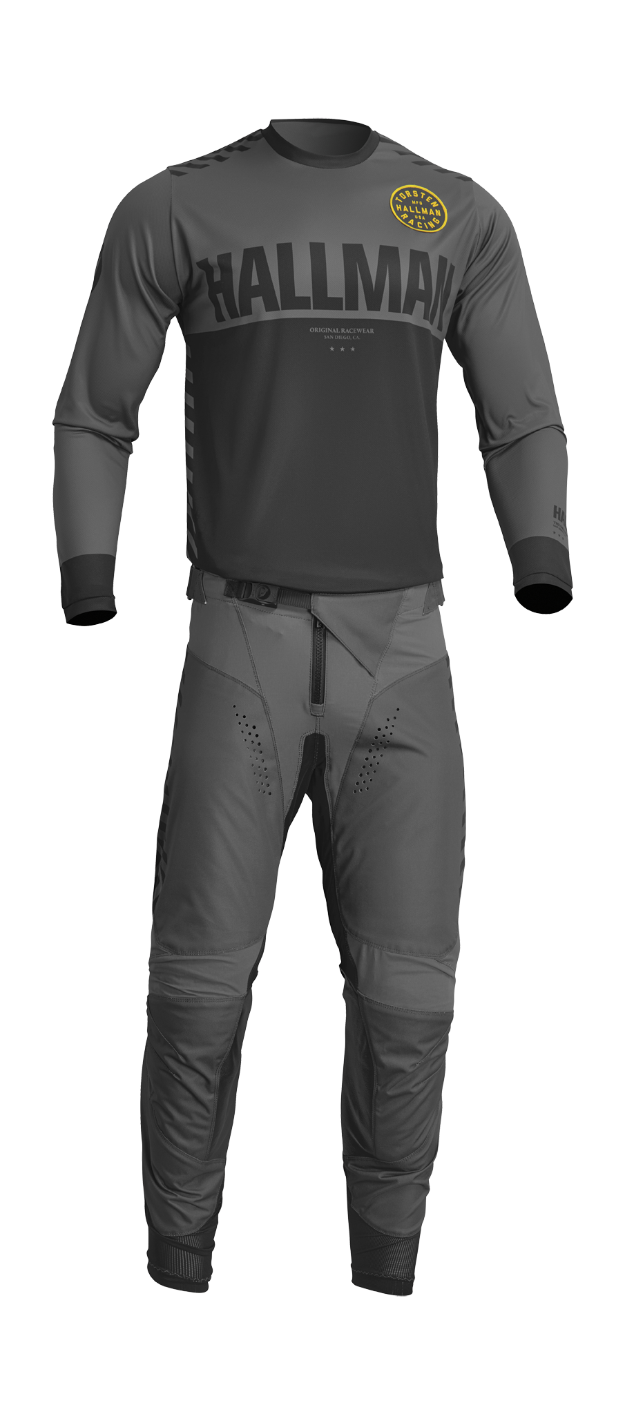 Thor Motocross Gear 2026 Hallman Differ Slice - Charcoal / Black