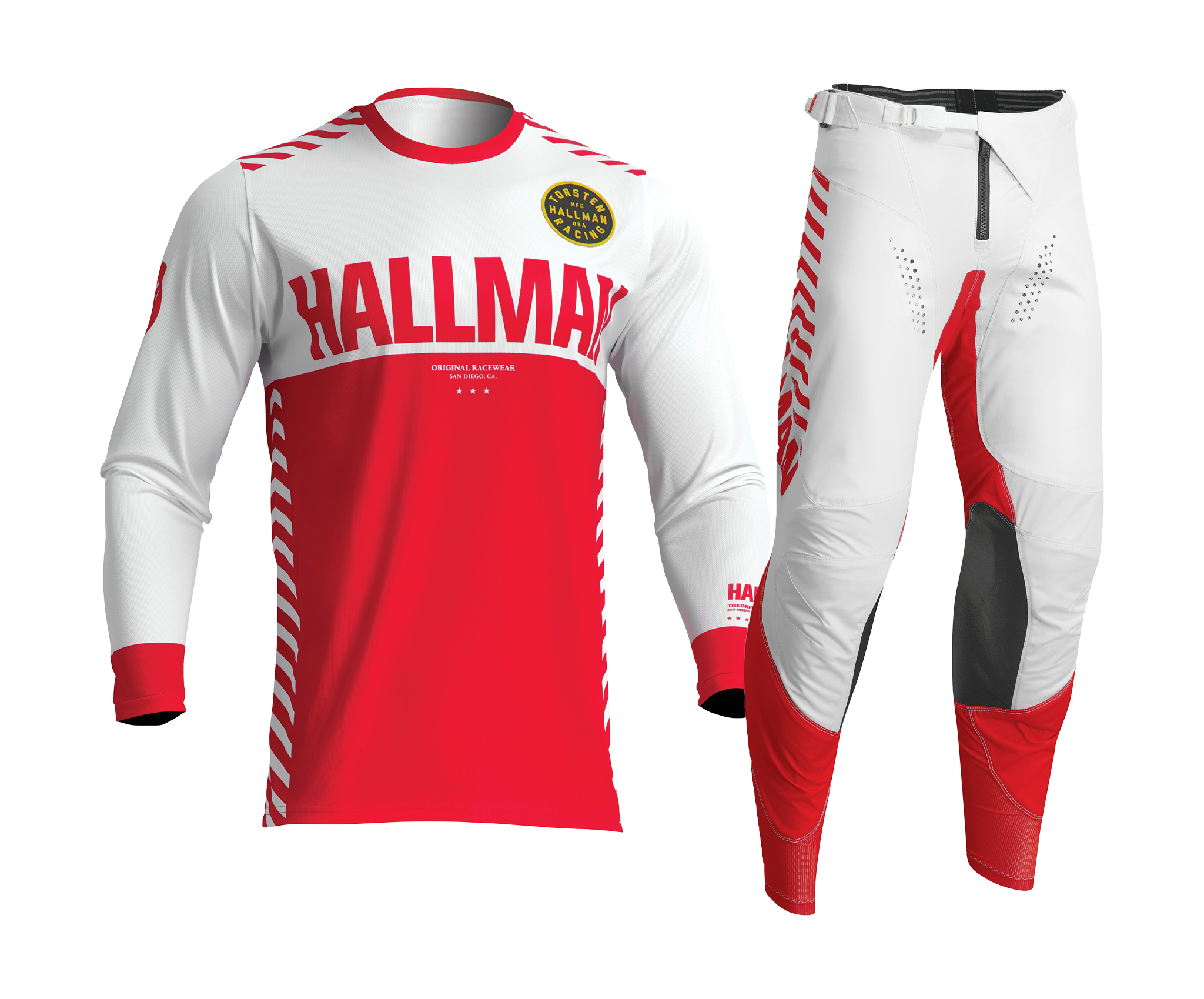 Thor Motocross Gear 2026 Hallman Differ Slice - White / Red